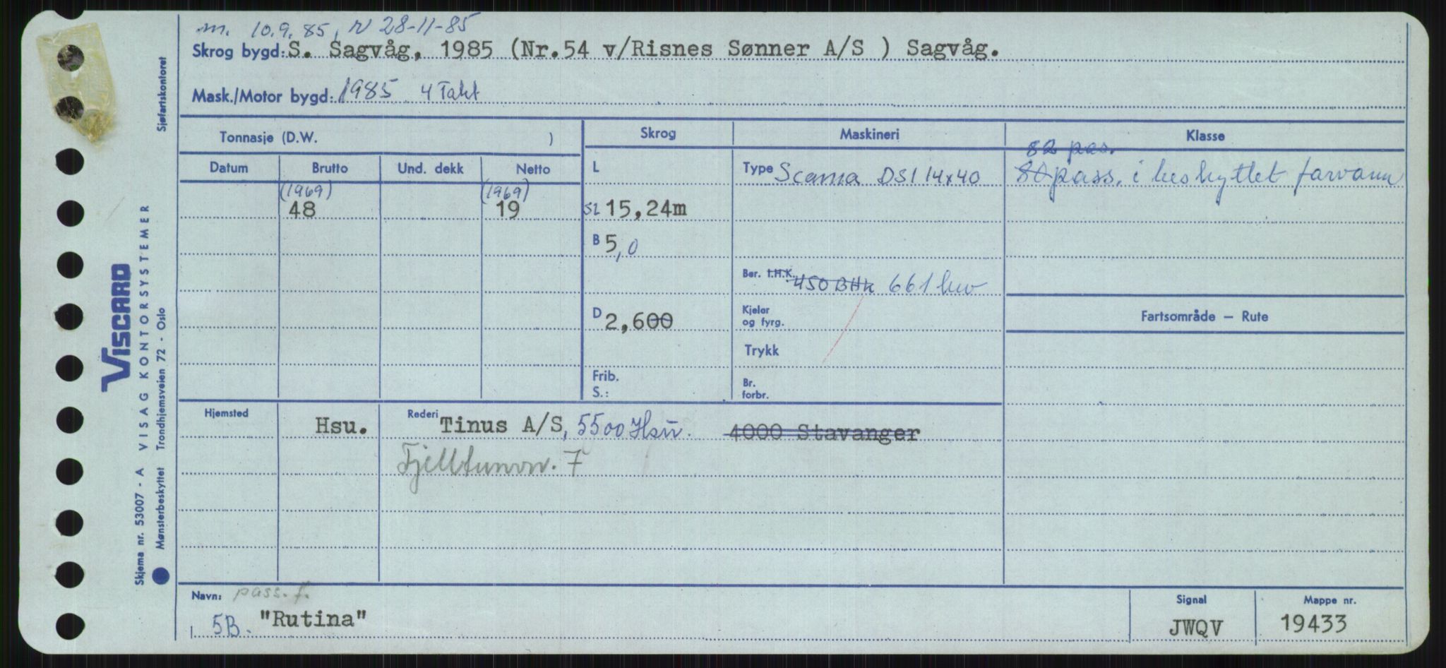 Sjøfartsdirektoratet med forløpere, Skipsmålingen, AV/RA-S-1627/H/Ha/L0004/0002: Fartøy, Mas-R / Fartøy, Odin-R, s. 917