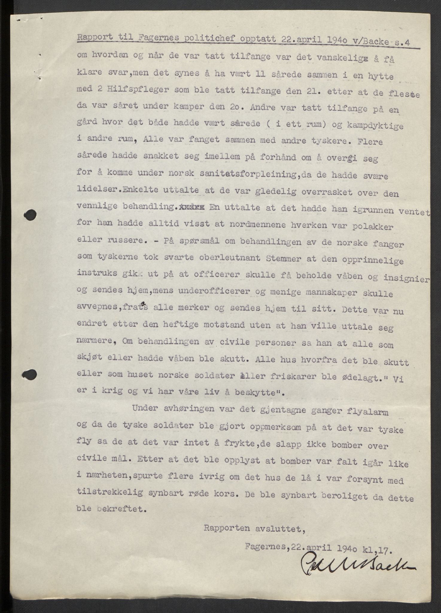 Forsvaret, Forsvarets krigshistoriske avdeling, AV/RA-RAFA-2017/Y/Yb/L0104: II-C-11-430  -  4. Divisjon., 1940, s. 255
