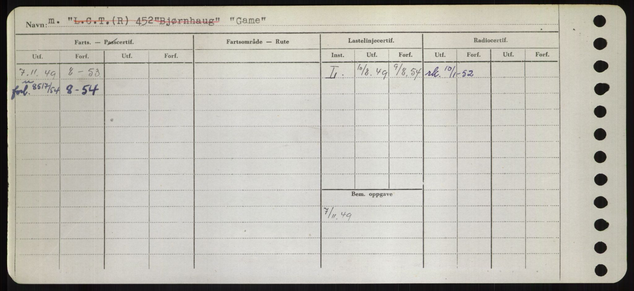 Sjøfartsdirektoratet med forløpere, Skipsmålingen, AV/RA-S-1627/H/Hd/L0012: Fartøy, G-Glø, s. 36
