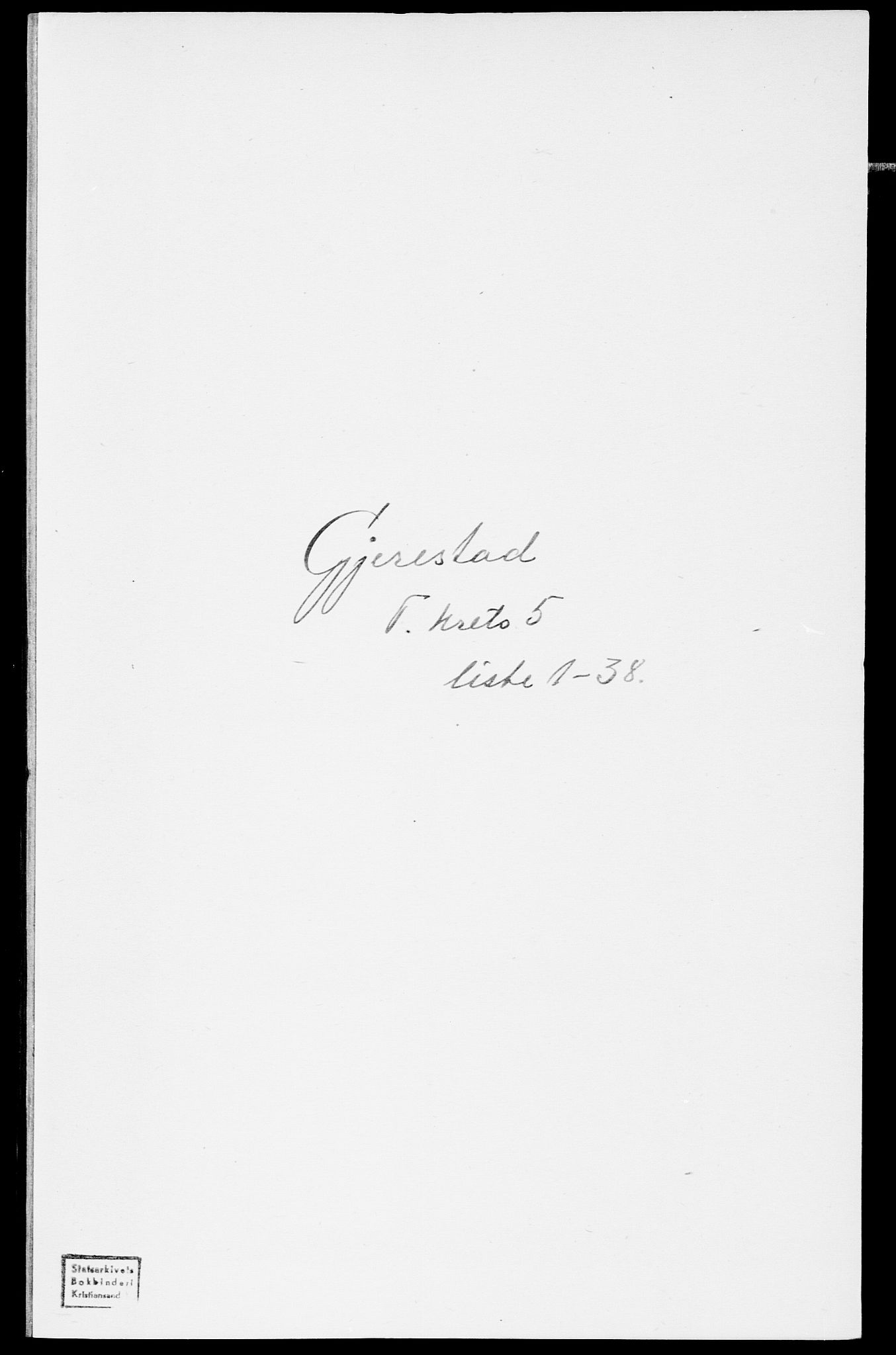 SAK, Folketelling 1875 for 0911P Gjerstad prestegjeld, 1875, s. 514