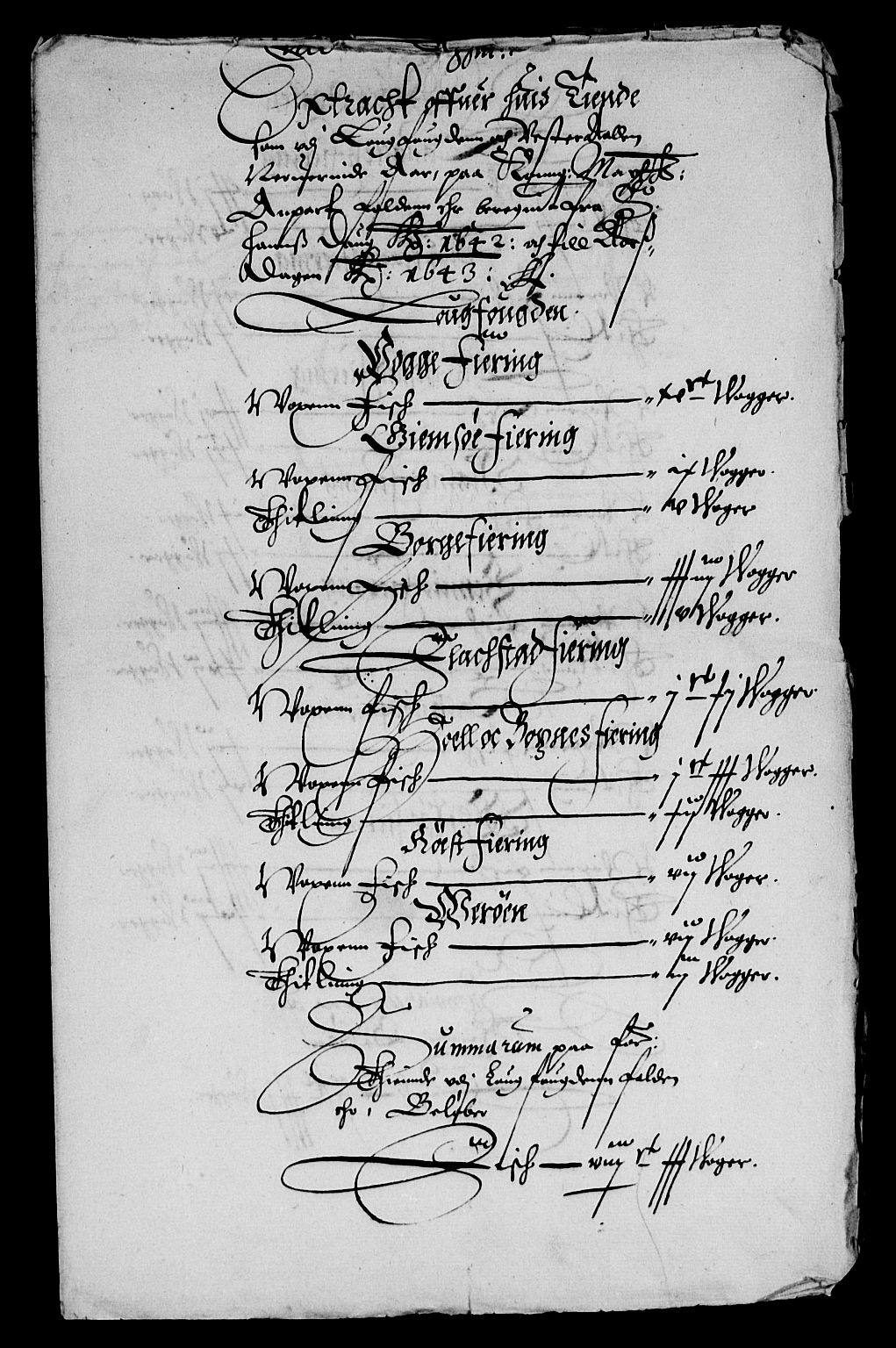 Rentekammeret inntil 1814, Reviderte regnskaper, Lensregnskaper, AV/RA-EA-5023/R/Rb/Rbz/L0030: Nordlandenes len, 1638-1644