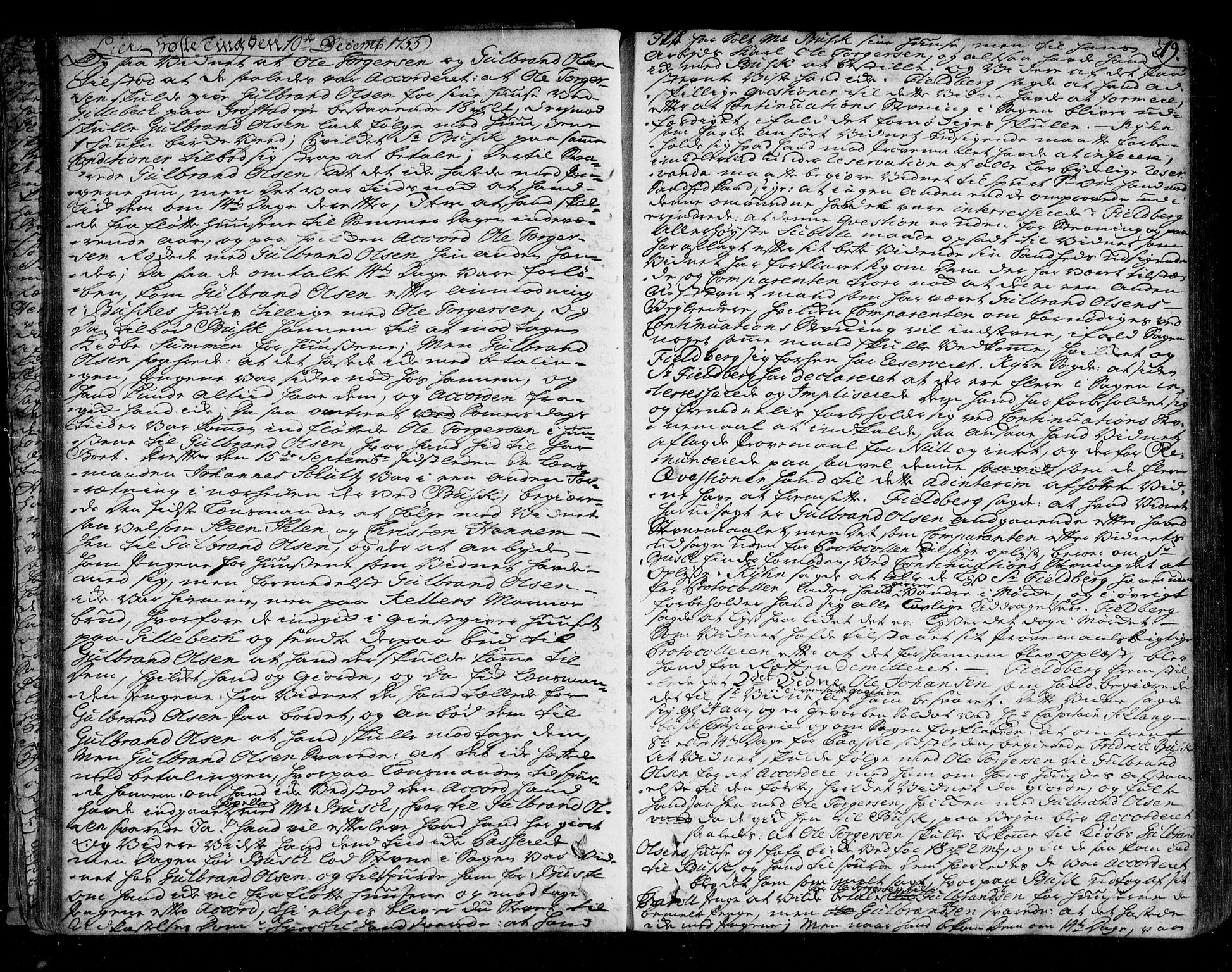 Lier, Røyken og Hurum sorenskriveri, AV/SAKO-A-89/F/Fa/L0053: Tingbok, 1755-1761, s. 19