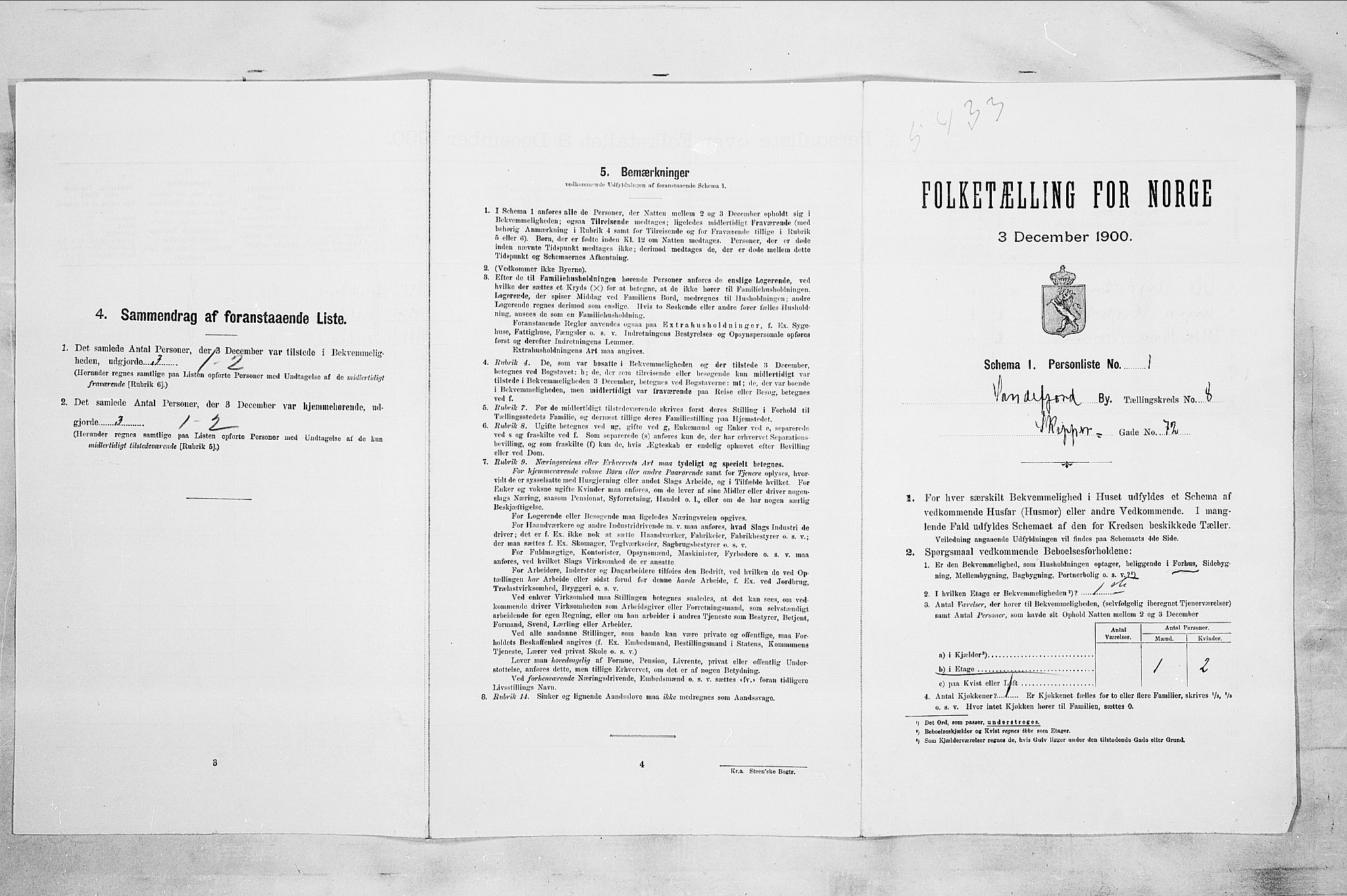 RA, Folketelling 1900 for 0706 Sandefjord kjøpstad, 1900, s. 1955