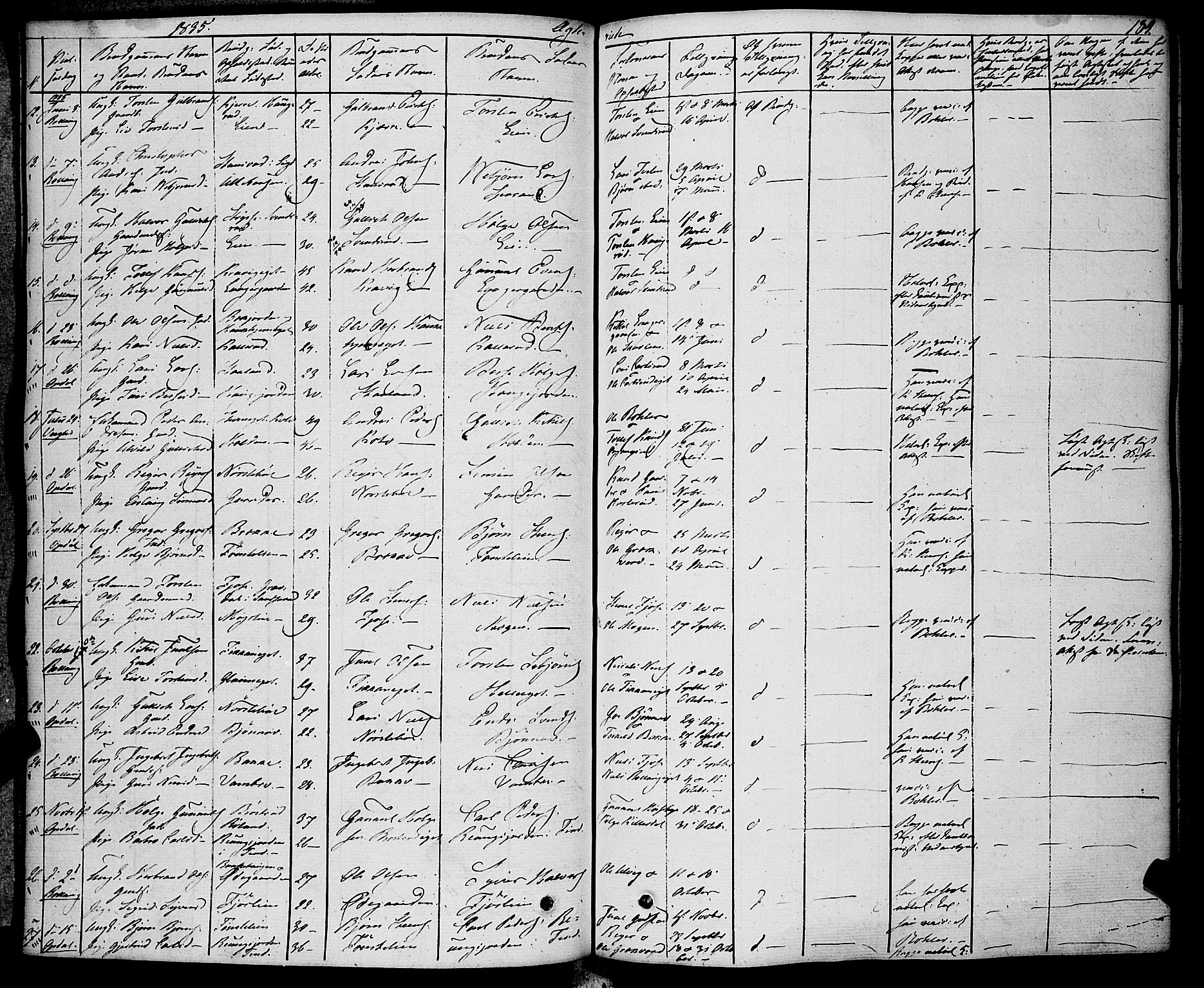 Rollag kirkebøker, SAKO/A-240/F/Fa/L0007: Ministerialbok nr. I 7, 1828-1847, s. 184
