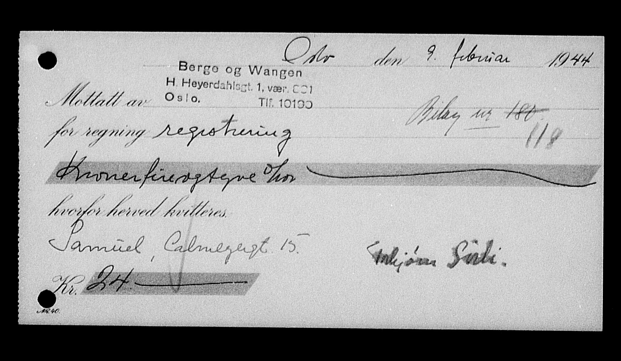 Justisdepartementet, Tilbakeføringskontoret for inndratte formuer, AV/RA-S-1564/H/Hc/Hcc/L0976: --, 1945-1947, s. 709