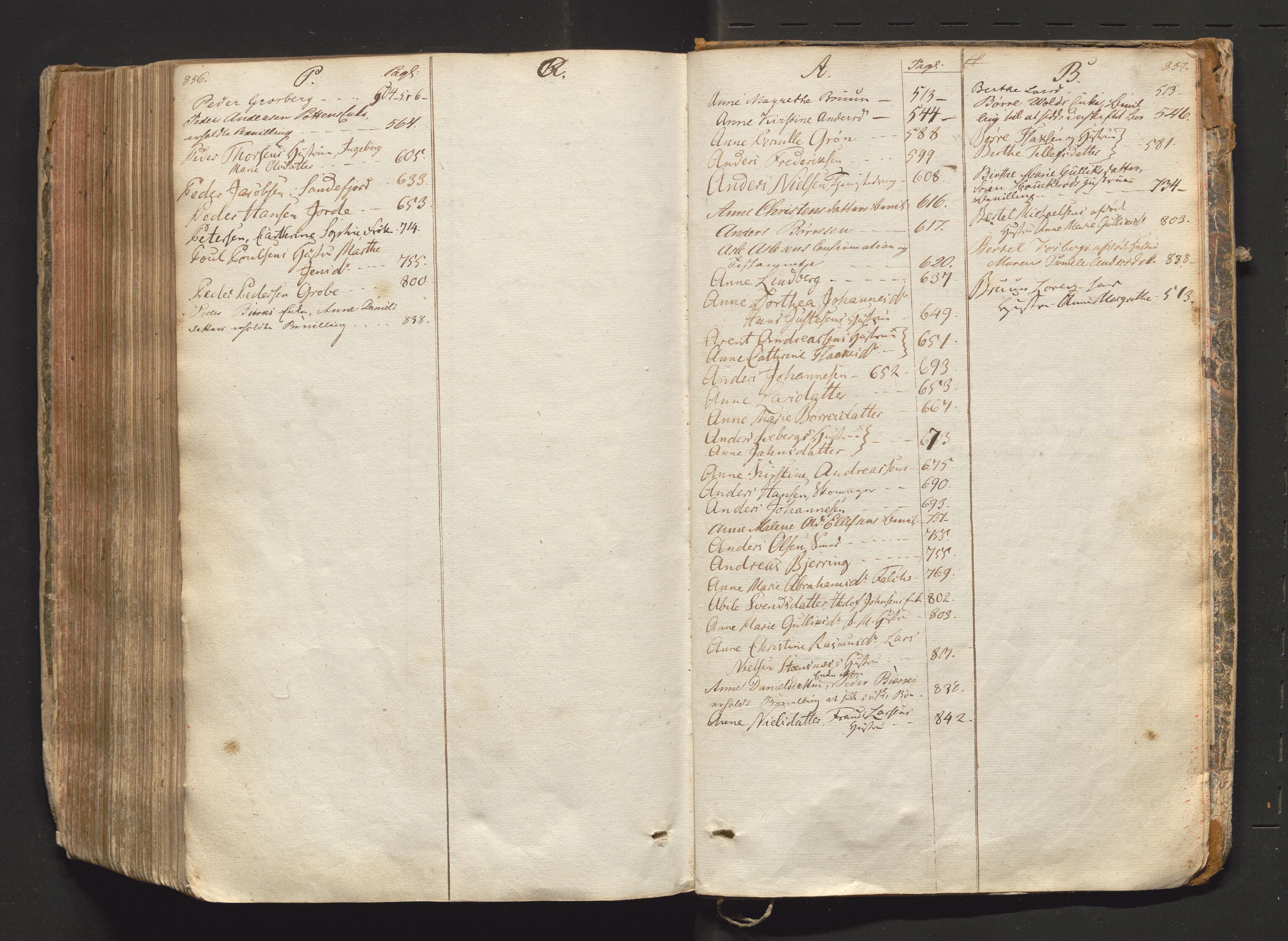 Larvik byfogd, AV/SAKO-A-218/H/Hb/Hba/L0012: Skifteprotokoll, 1813-1824, s. 856-857