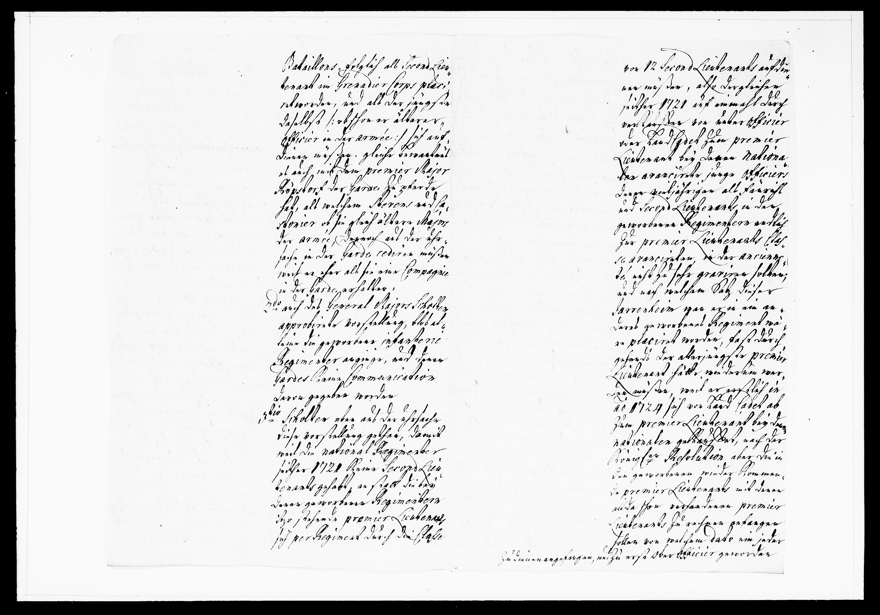 Krigskollegiet, Krigskancelliet, DRA/A-0006/-/1103-1107: Refererede sager, 1732, s. 145