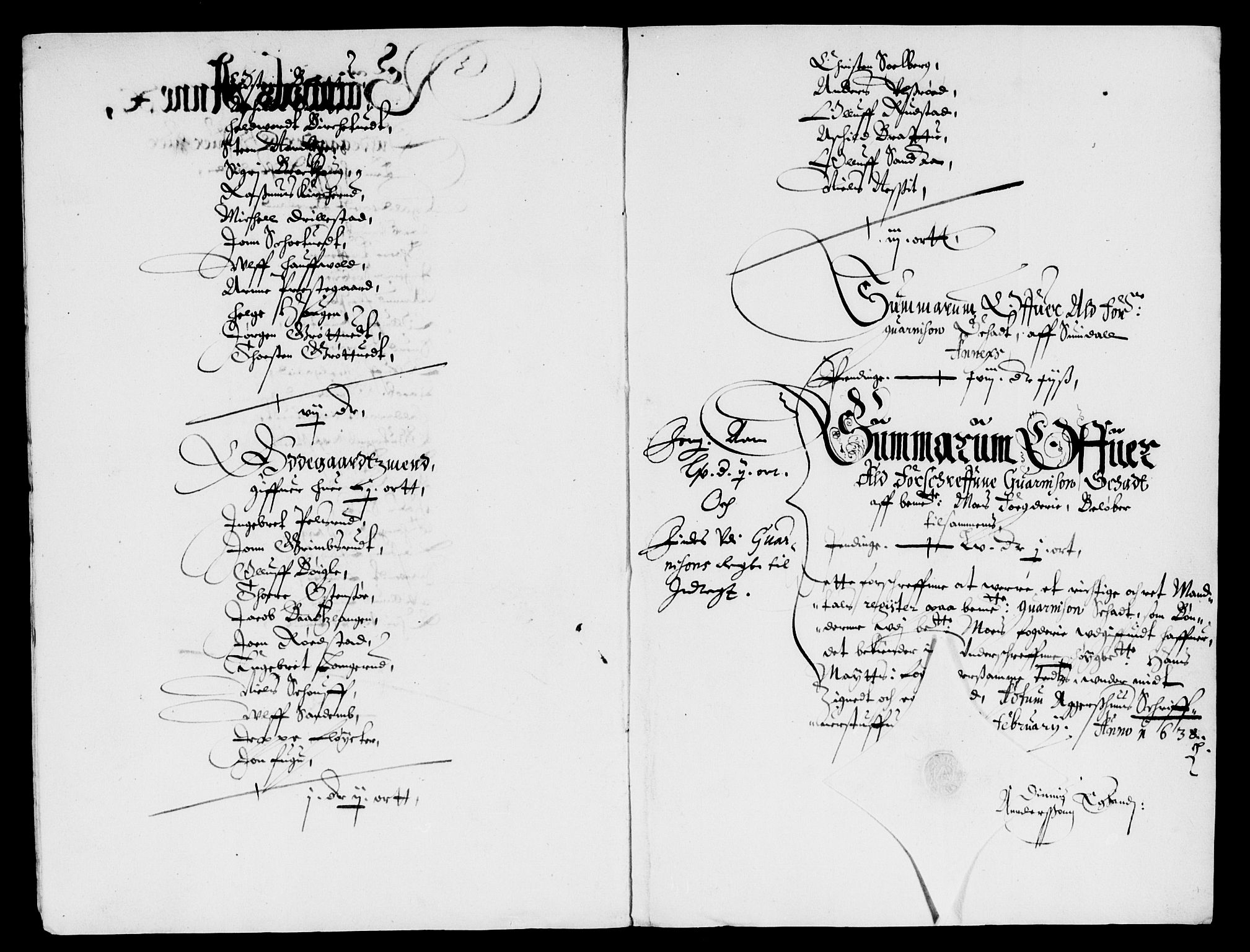 Rentekammeret inntil 1814, Reviderte regnskaper, Lensregnskaper, AV/RA-EA-5023/R/Rb/Rba/L0137: Akershus len, 1637-1638