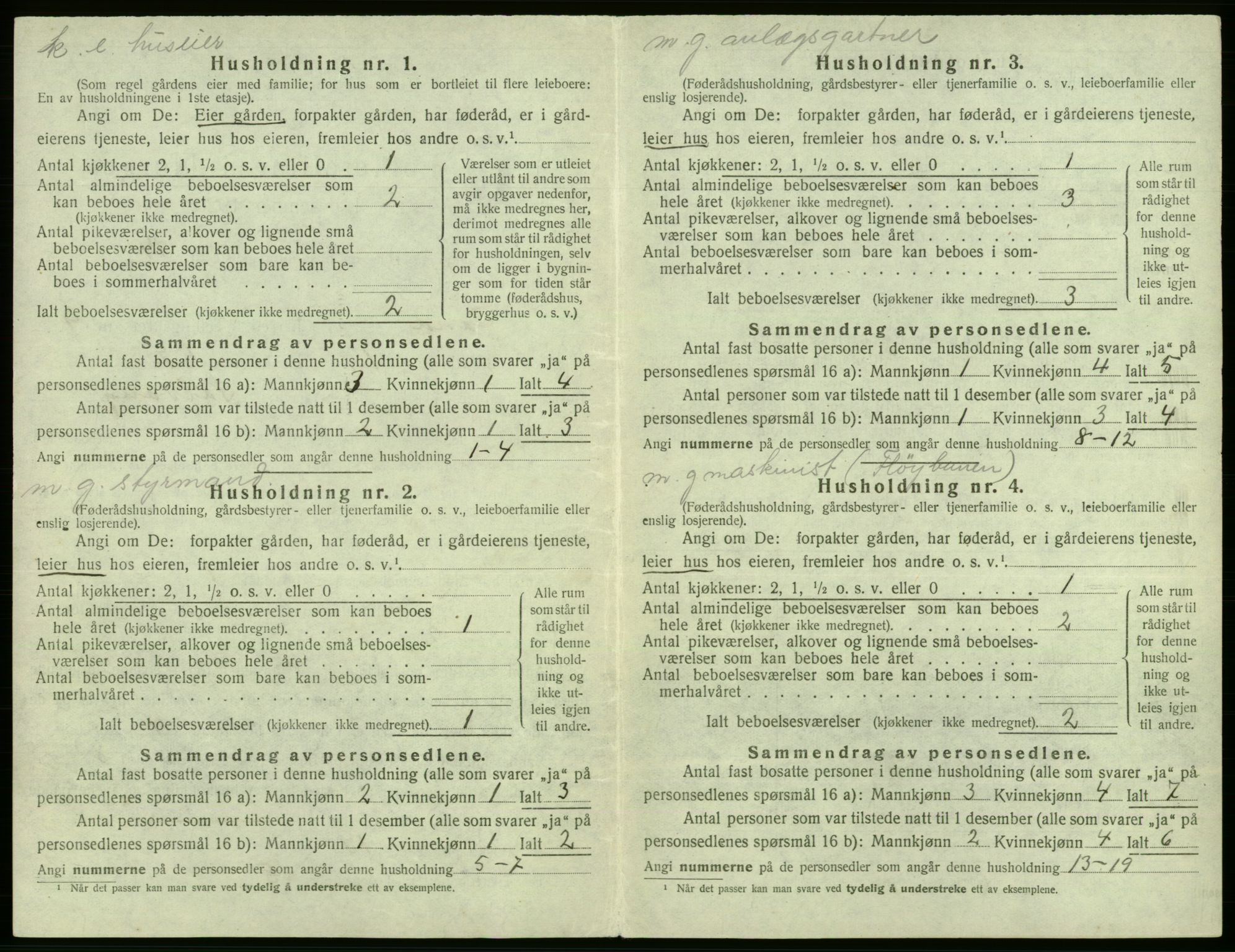 SAB, Folketelling 1920 for 1249 Fana herred, 1920, s. 1639