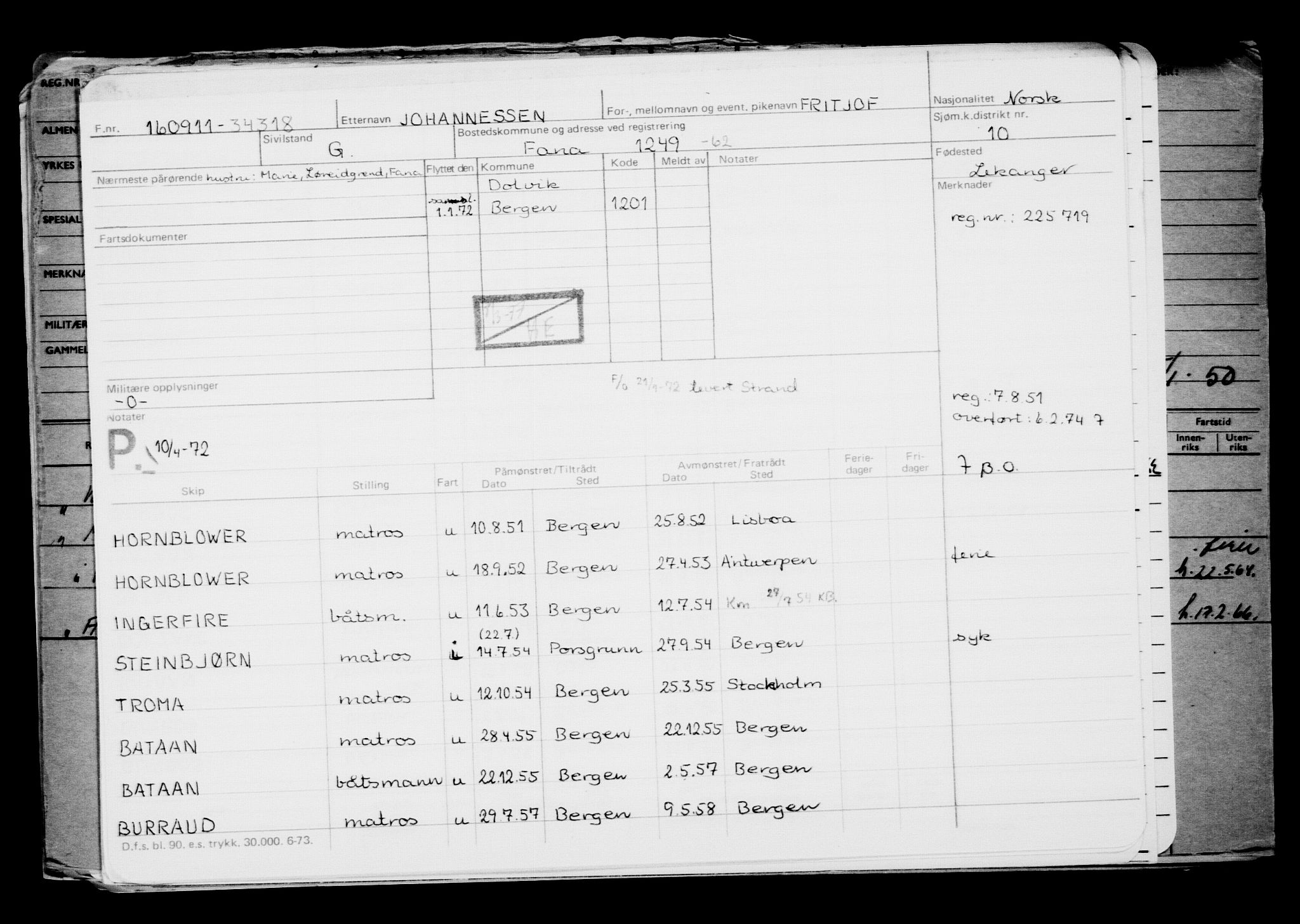 Direktoratet for sjømenn, AV/RA-S-3545/G/Gb/L0099: Hovedkort, 1911, s. 723