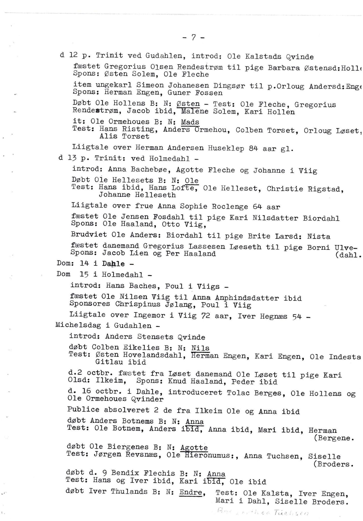 Samling av fulltekstavskrifter, SAB/FULLTEKST/B/14/0010: Fjaler sokneprestembete, ministerialbok nr. A 1, 1755-1778, s. 8