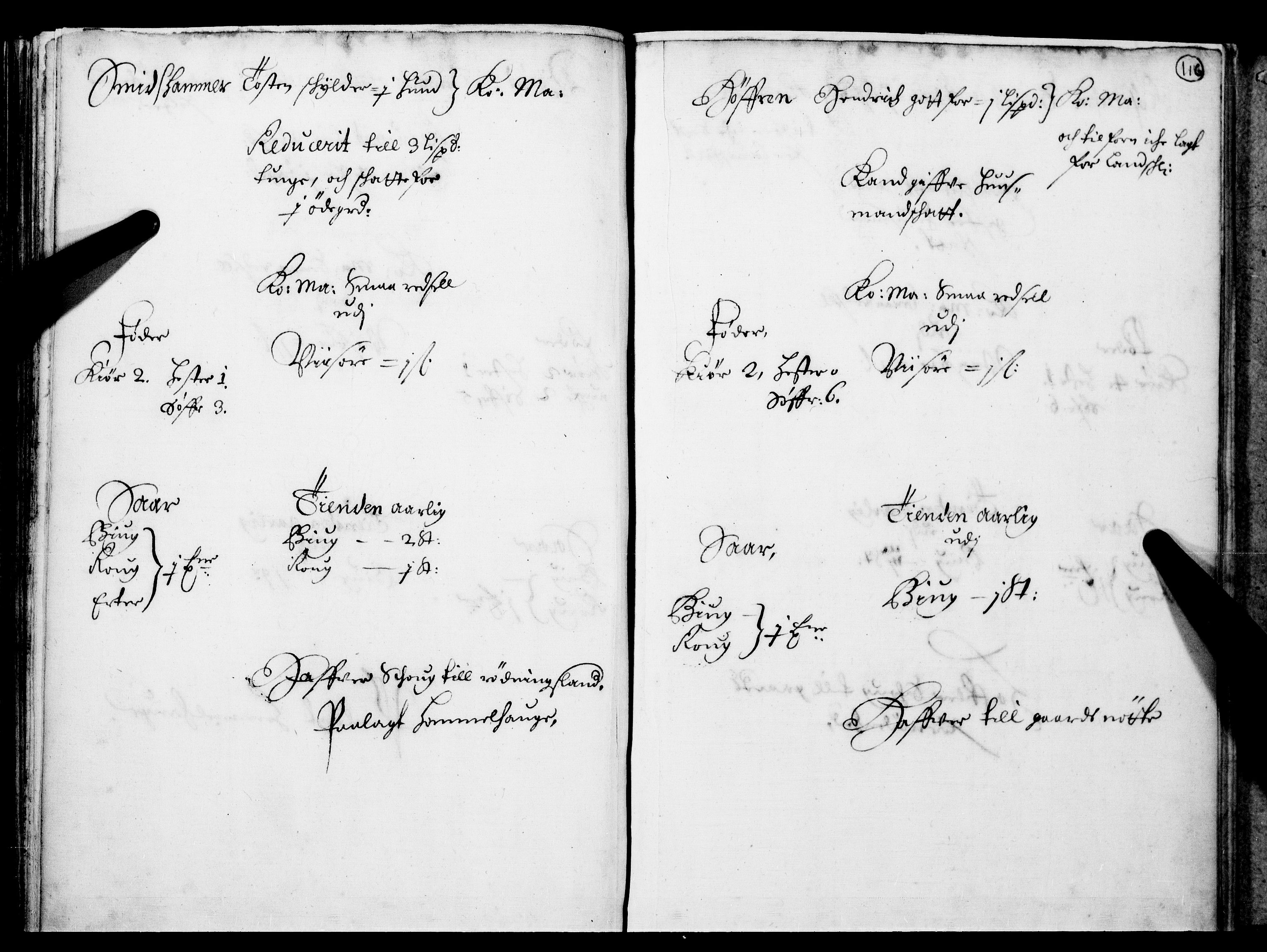 Rentekammeret inntil 1814, Realistisk ordnet avdeling, RA/EA-4070/N/Nb/Nba/L0016: Hadeland og Valdres fogderi, 1. del, 1667, s. 115b-116a