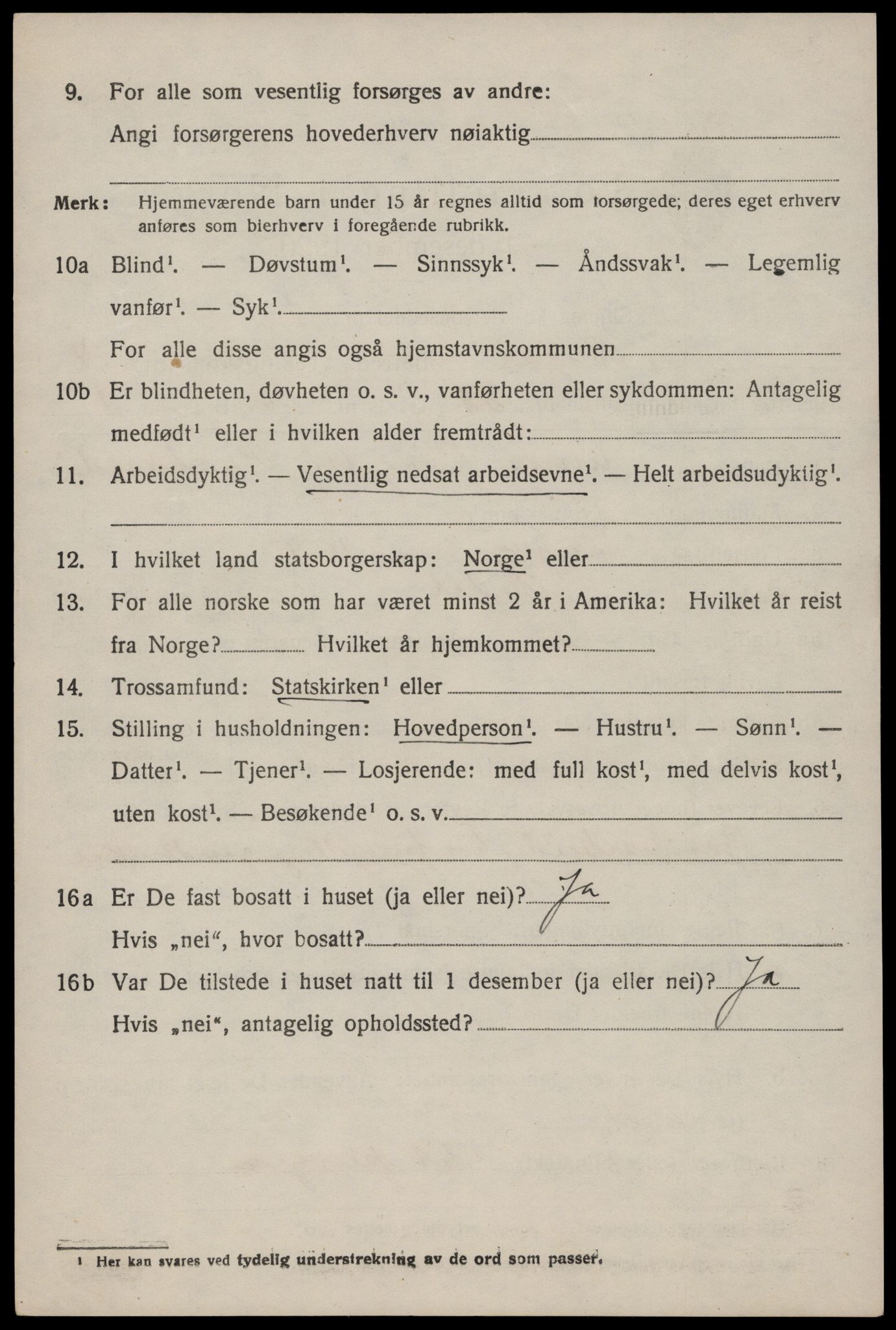 SAST, Folketelling 1920 for 1157 Vikedal herred, 1920, s. 2326