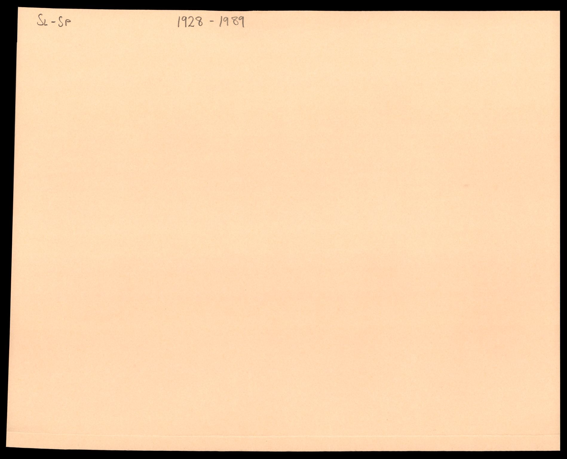 Ålesund sorenskriveri, SAT/A-4383/2/J/Jd/Jde/L0012: Bilag. Enkeltmannsforetak Sl - Sø, 1904-1989, s. 1