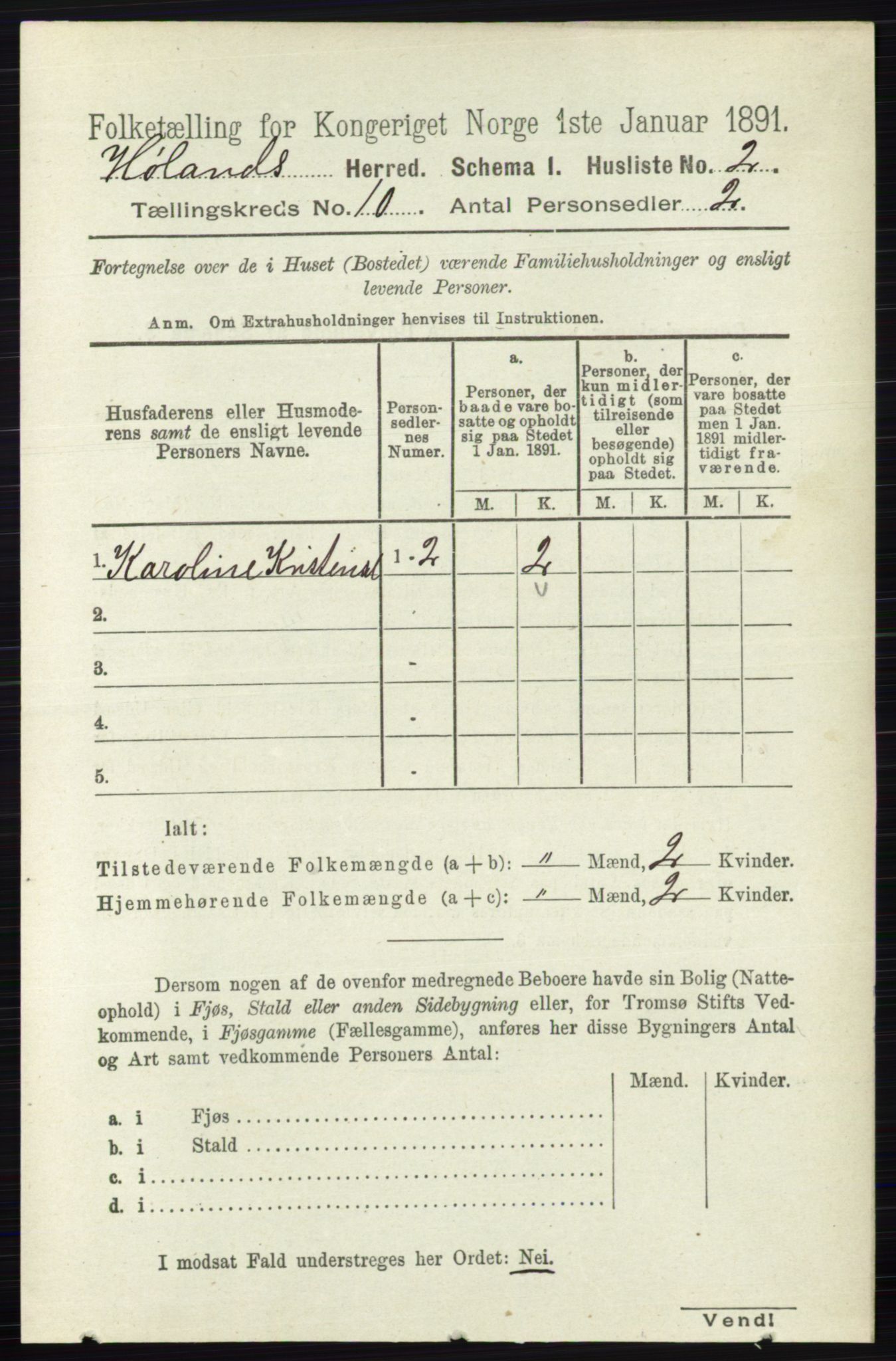 RA, Folketelling 1891 for 0221 Høland herred, 1891, s. 6506