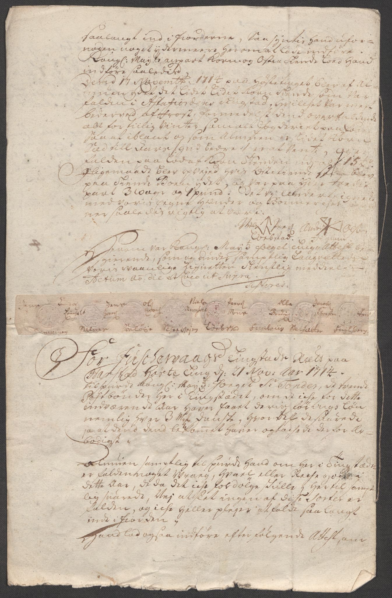 Rentekammeret inntil 1814, Reviderte regnskaper, Fogderegnskap, RA/EA-4092/R68/L4760: Fogderegnskap Senja og Troms, 1714, s. 217