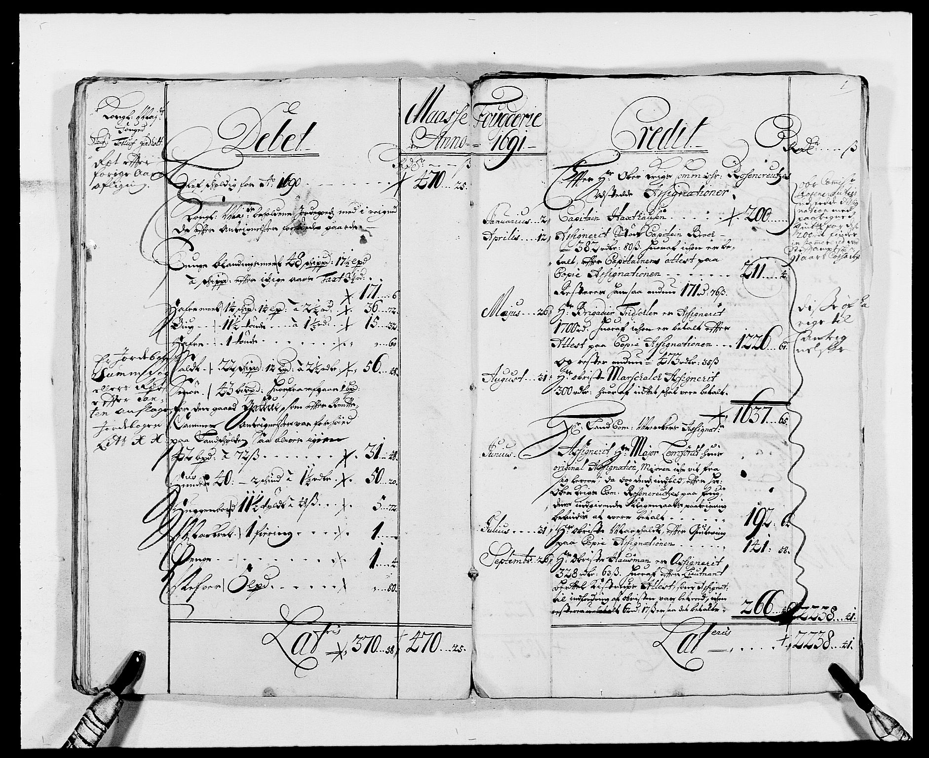 Rentekammeret inntil 1814, Reviderte regnskaper, Fogderegnskap, AV/RA-EA-4092/R02/L0107: Fogderegnskap Moss og Verne kloster, 1685-1691, s. 50