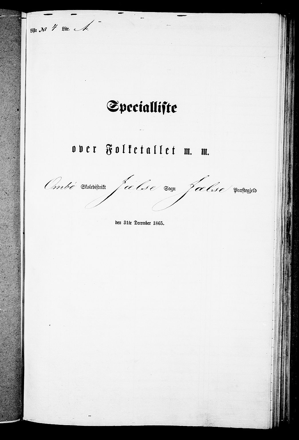 RA, Folketelling 1865 for 1138P Jelsa prestegjeld, 1865, s. 63