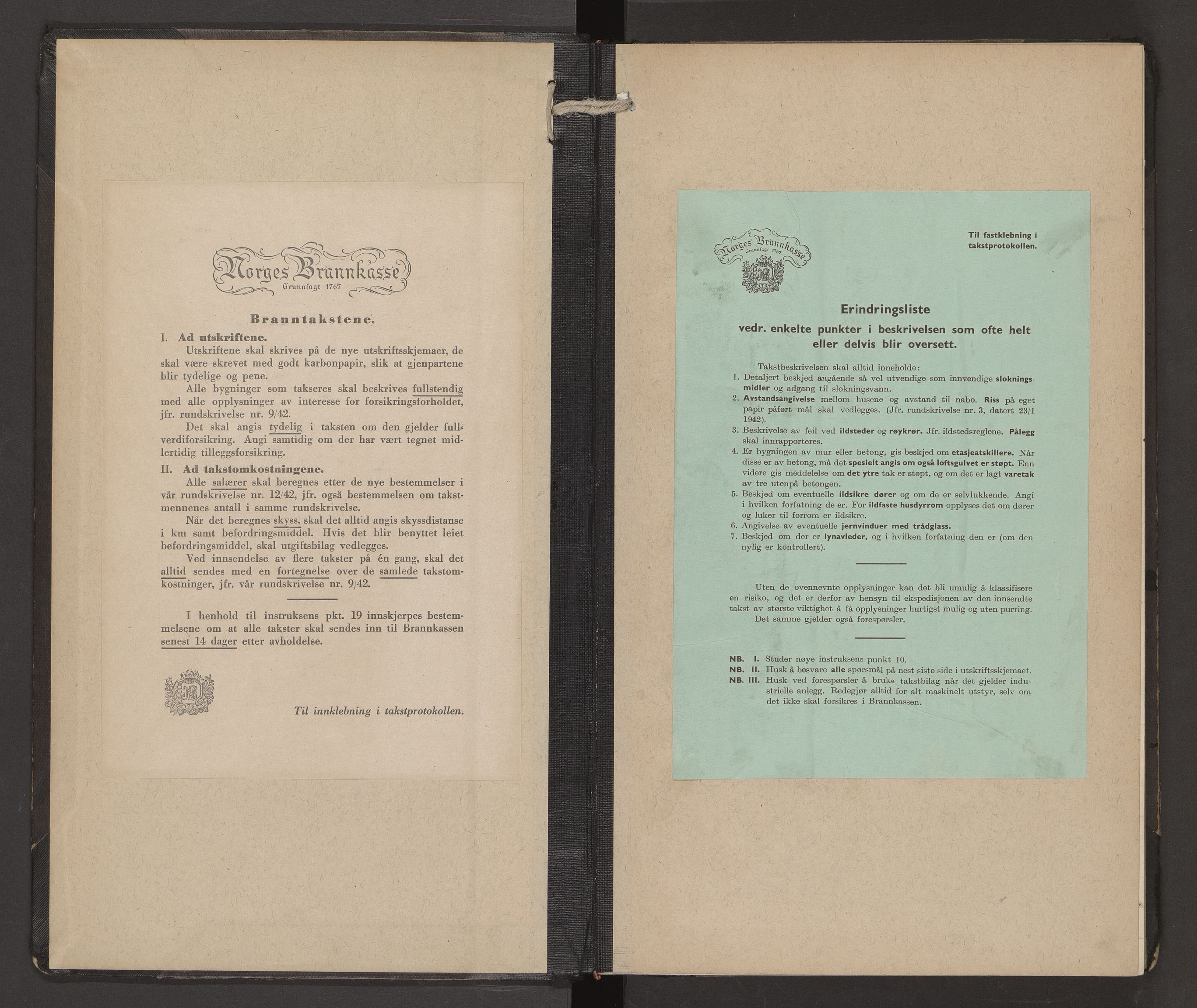 Norges Brannkasse Overhalla, SAT/A-5556/Fa/L0003: Branntakstprotokoll med tekst, 1947-1952