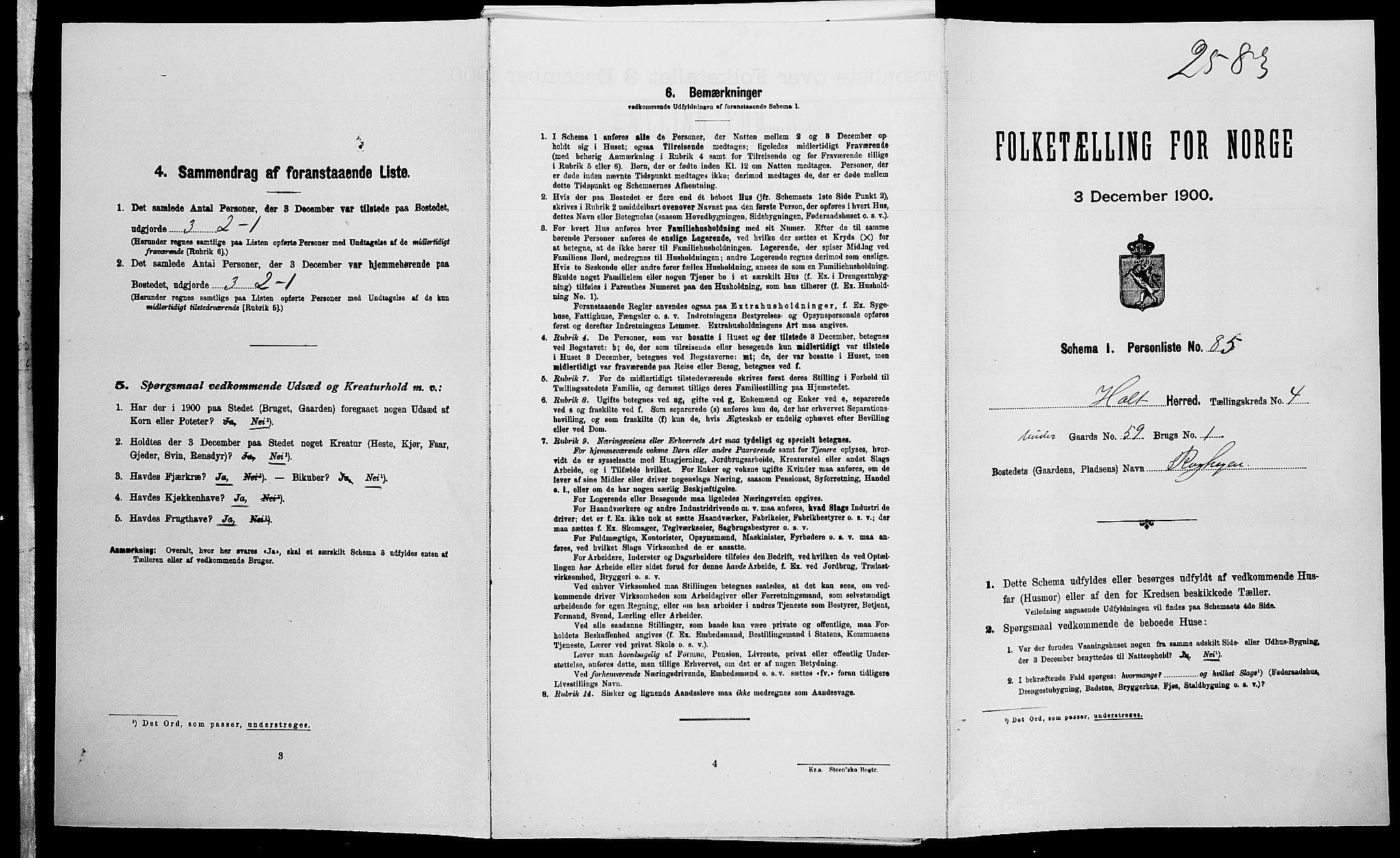 SAK, Folketelling 1900 for 0914 Holt herred, 1900, s. 676