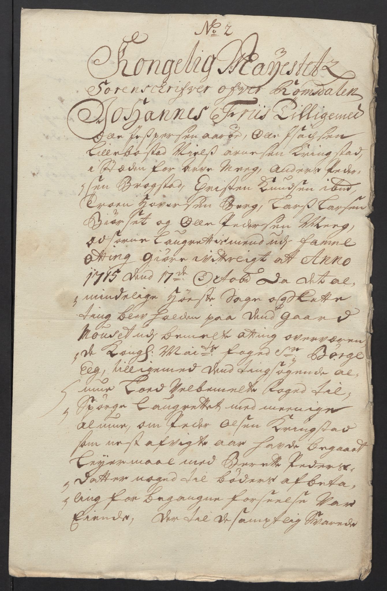 Rentekammeret inntil 1814, Reviderte regnskaper, Fogderegnskap, RA/EA-4092/R55/L3663: Fogderegnskap Romsdal, 1715-1716, s. 19