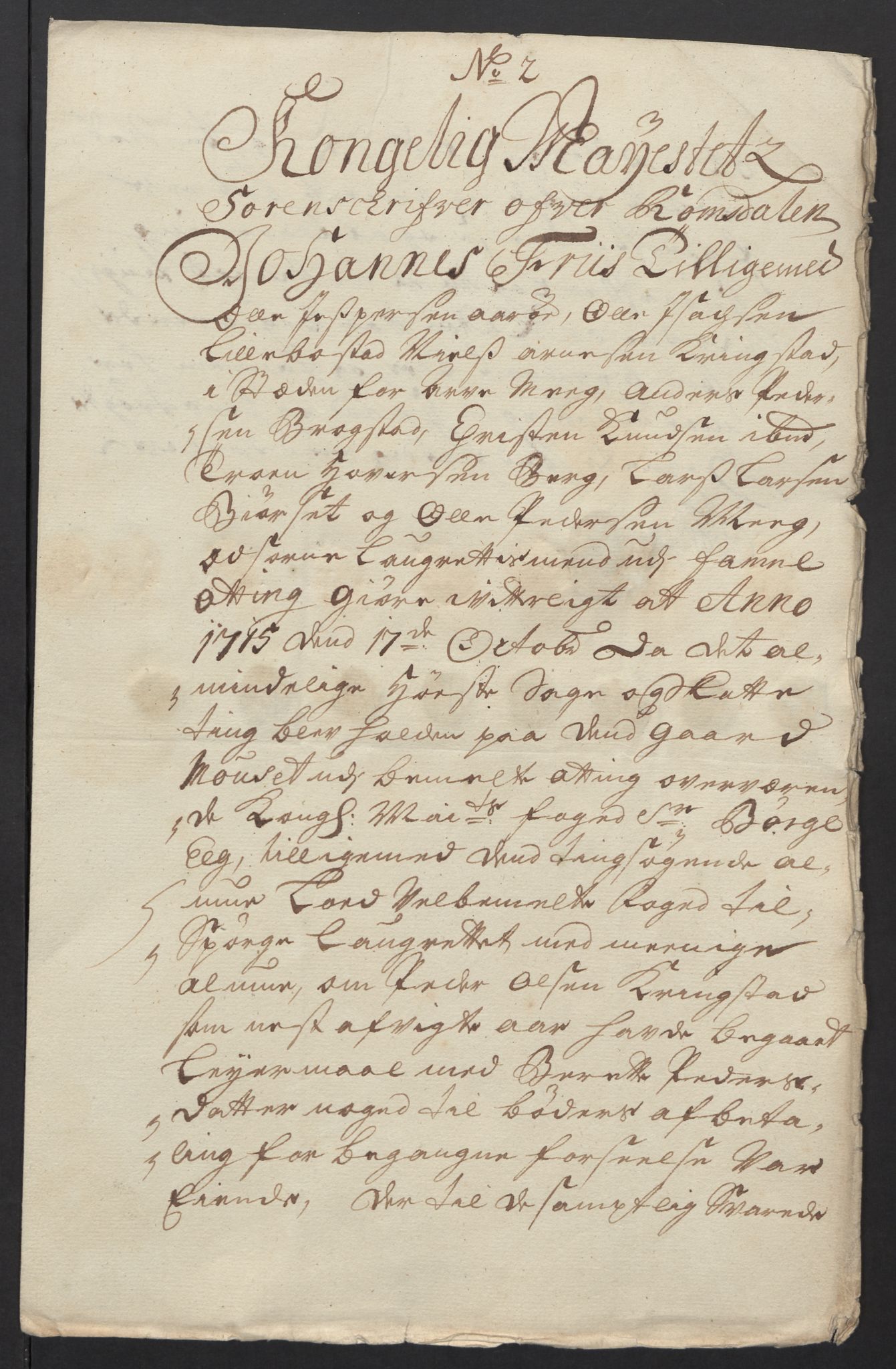 Rentekammeret inntil 1814, Reviderte regnskaper, Fogderegnskap, AV/RA-EA-4092/R55/L3663: Fogderegnskap Romsdal, 1715-1716, s. 19