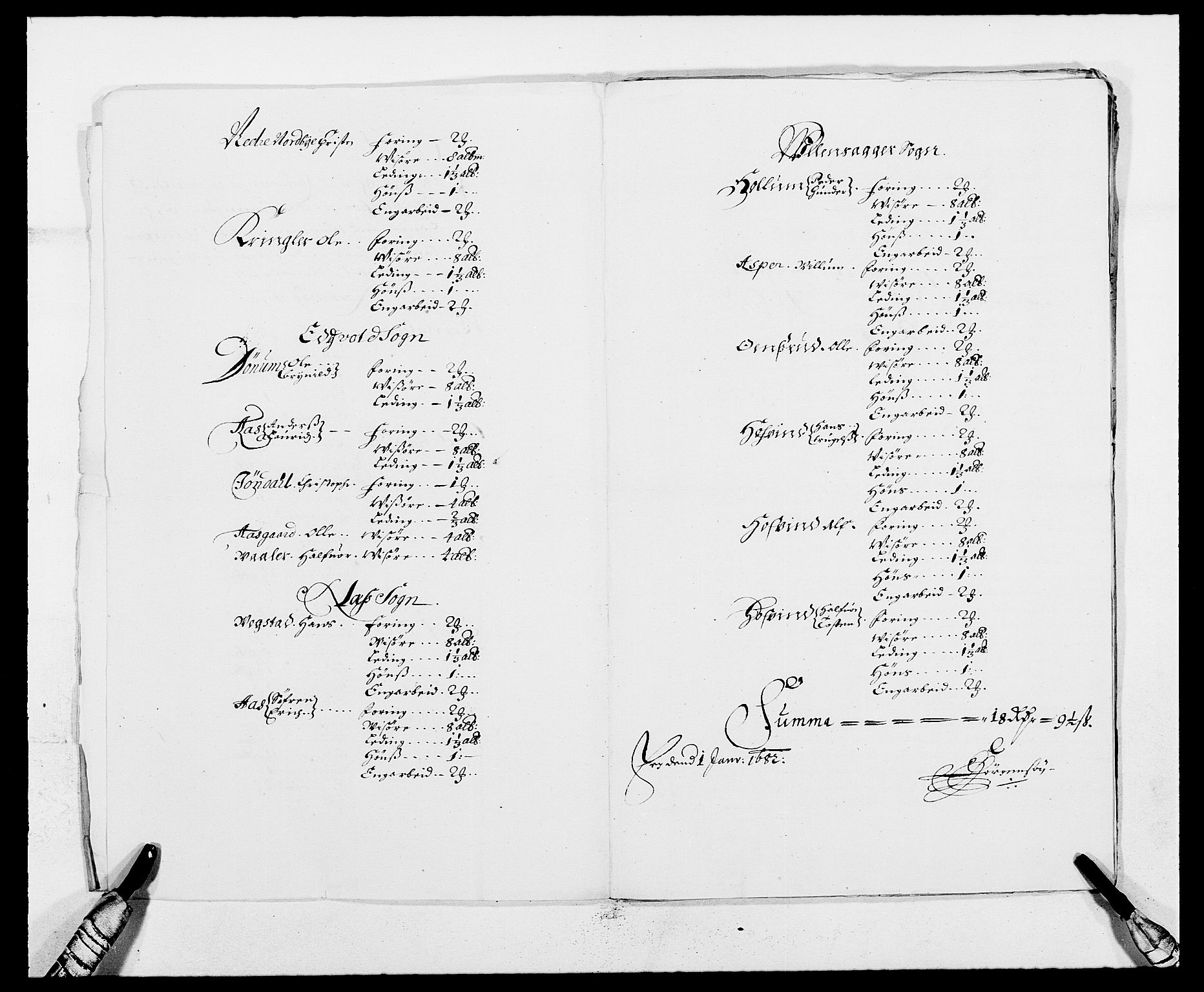 Rentekammeret inntil 1814, Reviderte regnskaper, Fogderegnskap, RA/EA-4092/R12/L0696: Fogderegnskap Øvre Romerike, 1681, s. 253
