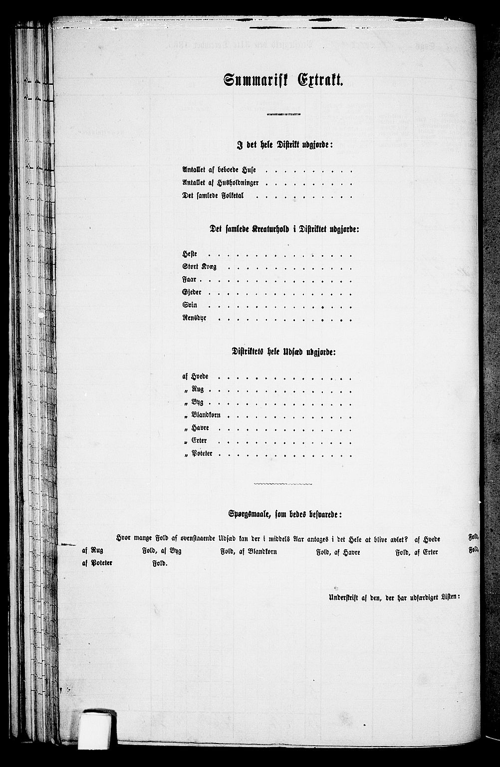 RA, Folketelling 1865 for 0927P Høvåg prestegjeld, 1865, s. 71