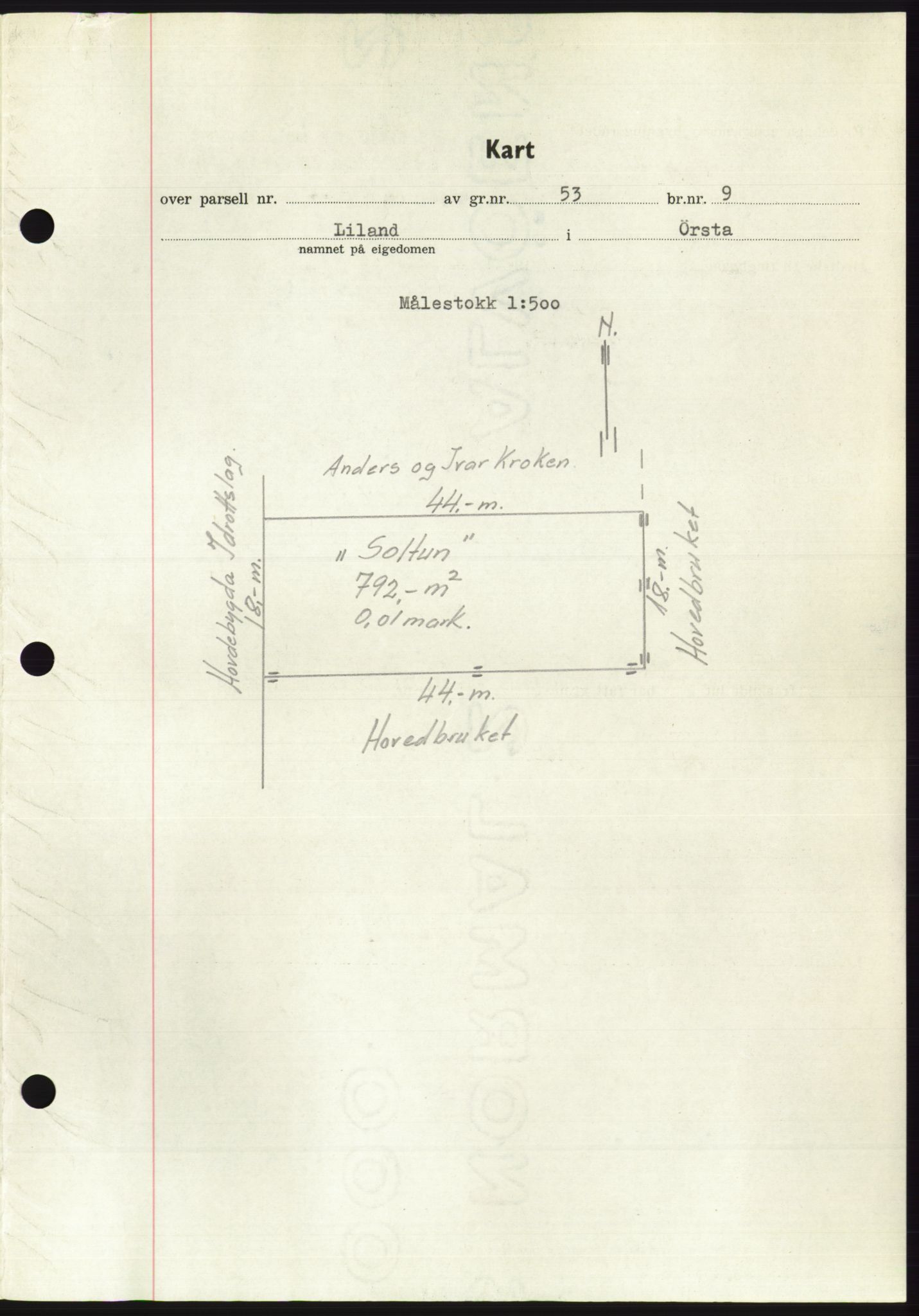 Søre Sunnmøre sorenskriveri, AV/SAT-A-4122/1/2/2C/L0101: Pantebok nr. 27A, 1955-1955, Dagboknr: 1585/1955