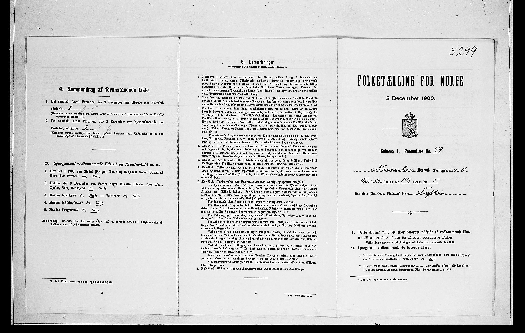 RA, Folketelling 1900 for 0613 Norderhov herred, 1900, s. 2560