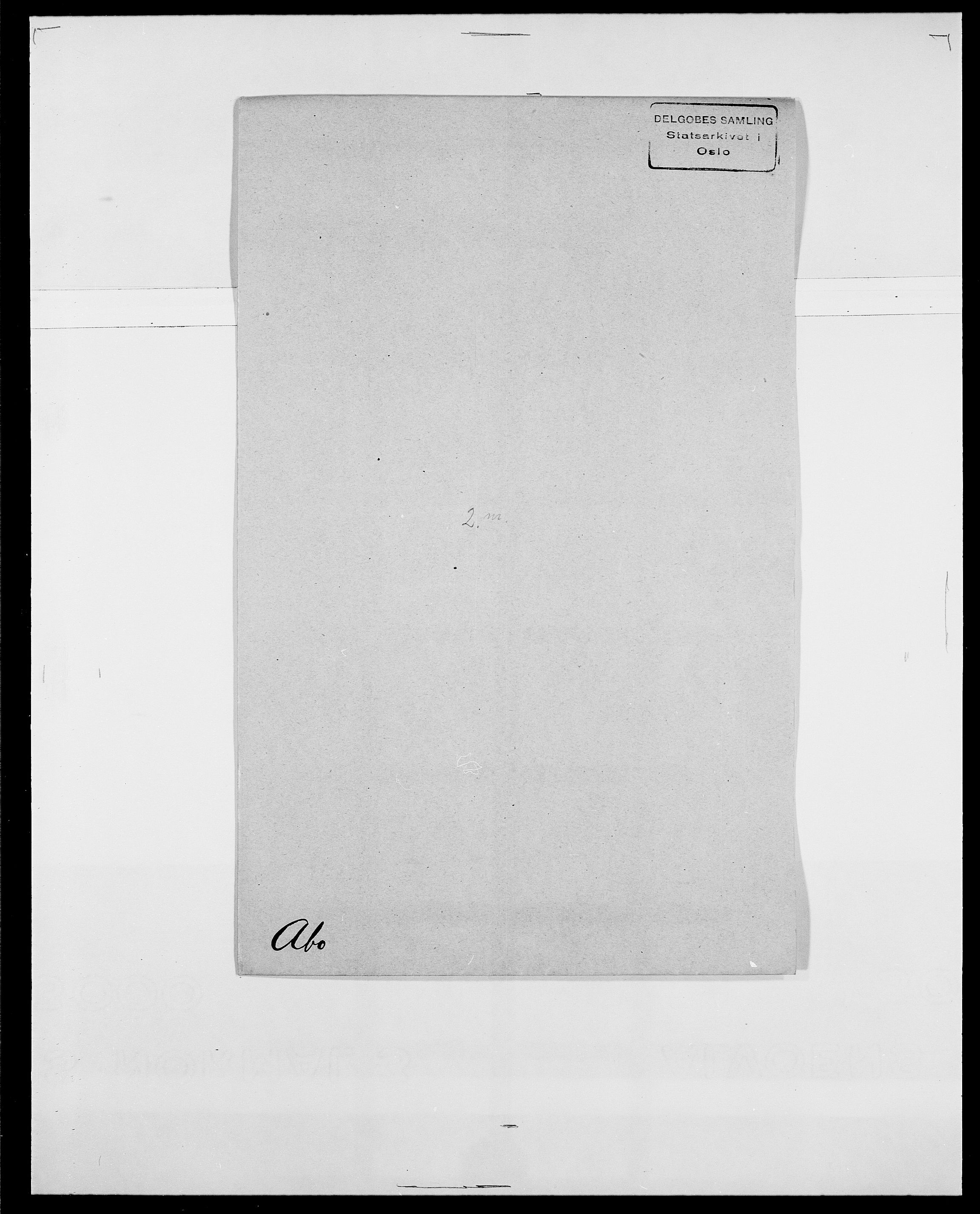 Delgobe, Charles Antoine - samling, SAO/PAO-0038/D/Da/L0001: Aabye - Angerman, s. 230