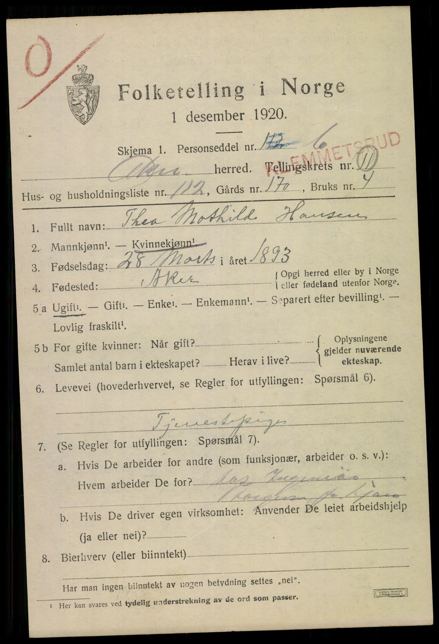 SAO, Folketelling 1920 for 0218 Aker herred, 1920, s. 72418