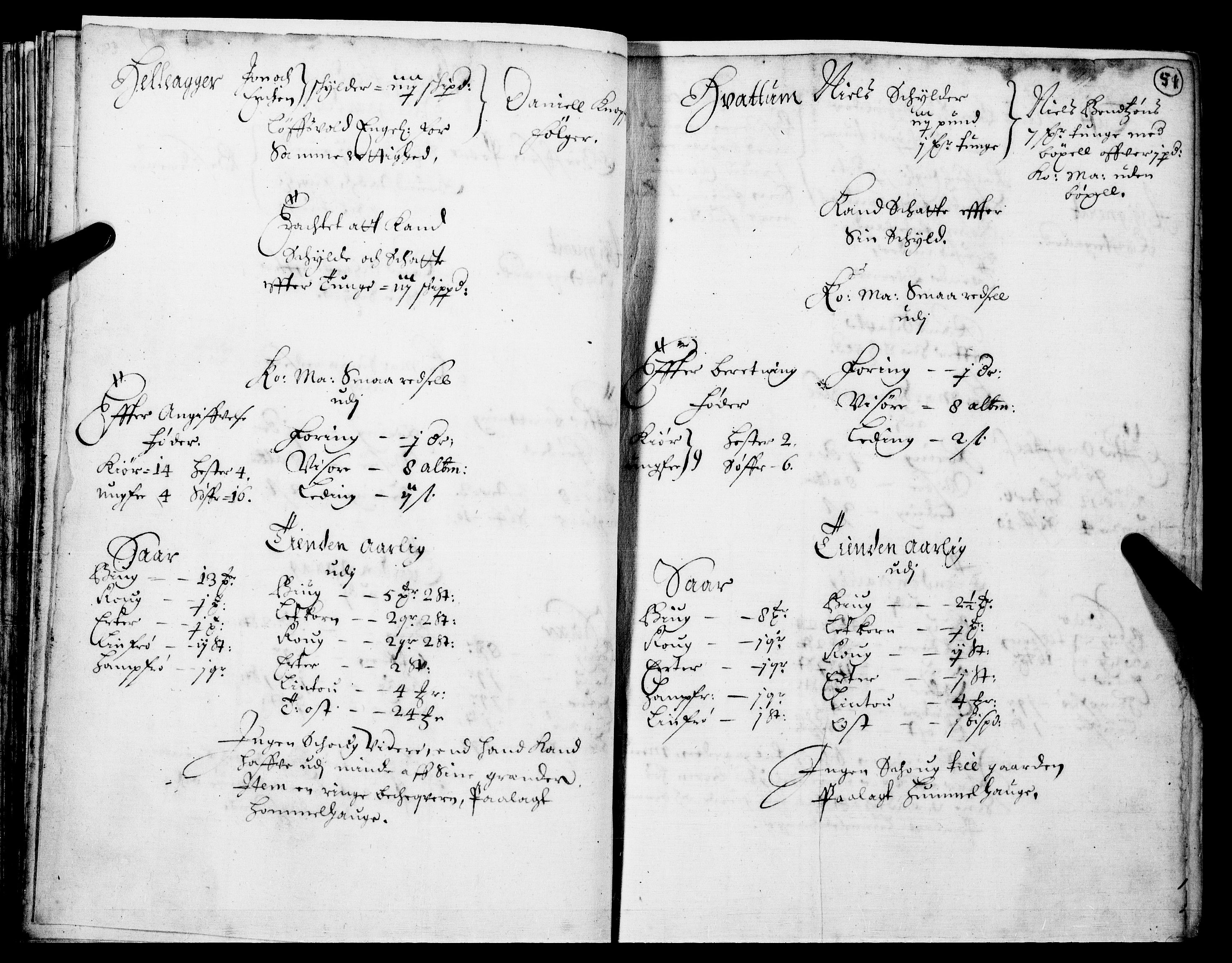 Rentekammeret inntil 1814, Realistisk ordnet avdeling, RA/EA-4070/N/Nb/Nba/L0016: Hadeland og Valdres fogderi, 1. del, 1667, s. 50b-51a