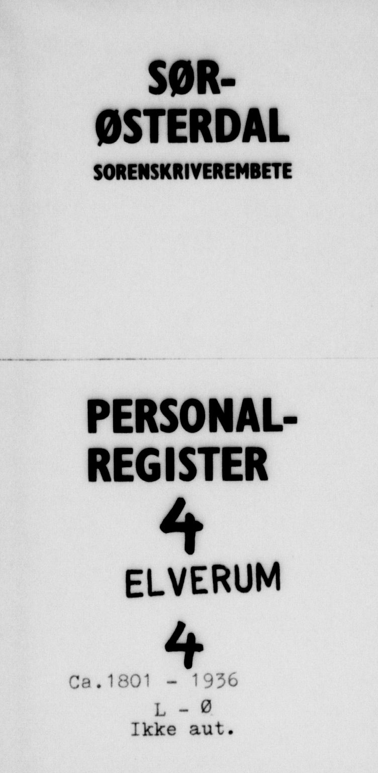 Sør-Østerdal sorenskriveri, AV/SAH-TING-018/H/Ha/Hag/Haga/L0004: Panteregister nr. 4, 1801-1936