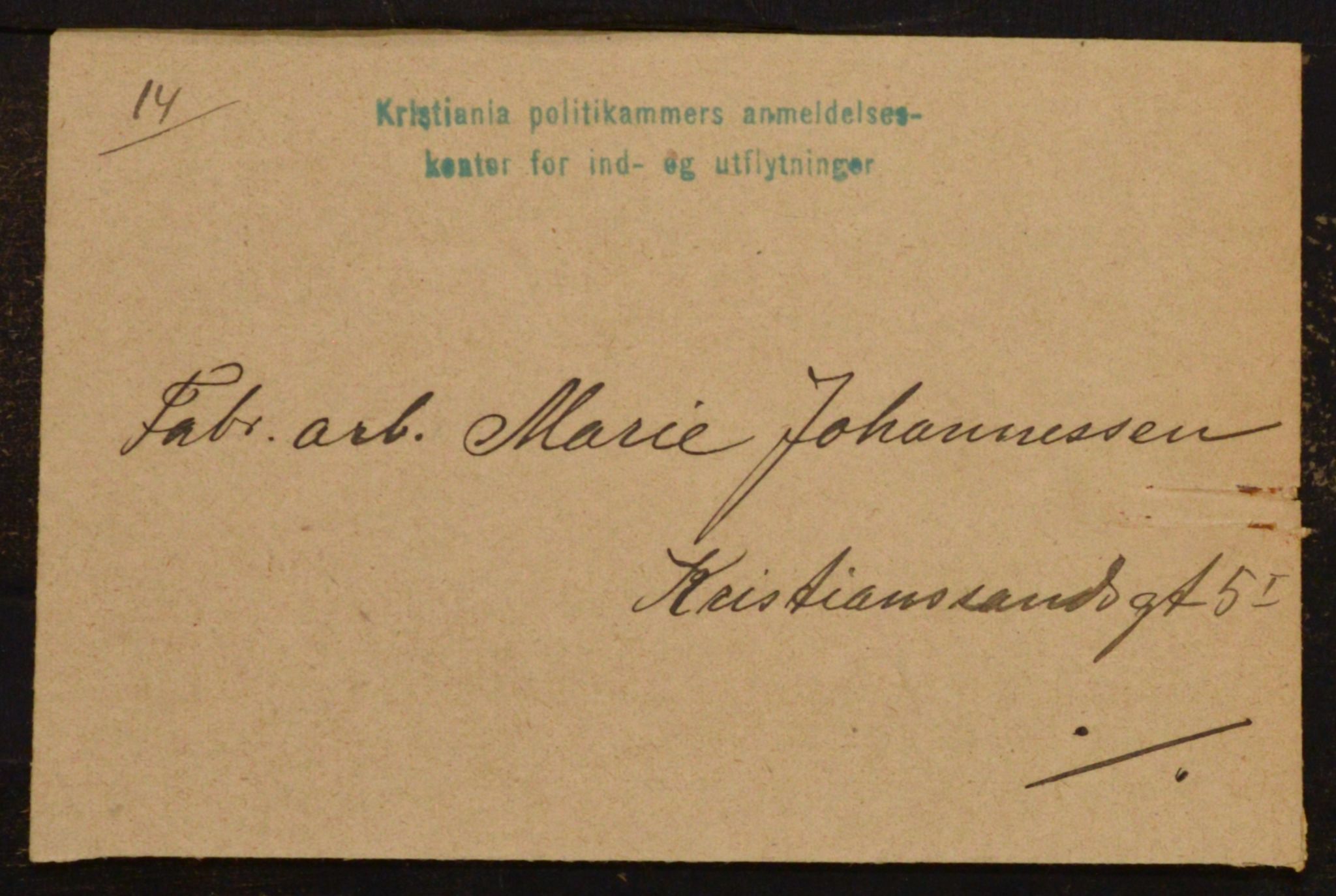 OBA, Kommunal folketelling 1.2.1910 for Kristiania, 1910, s. 52677