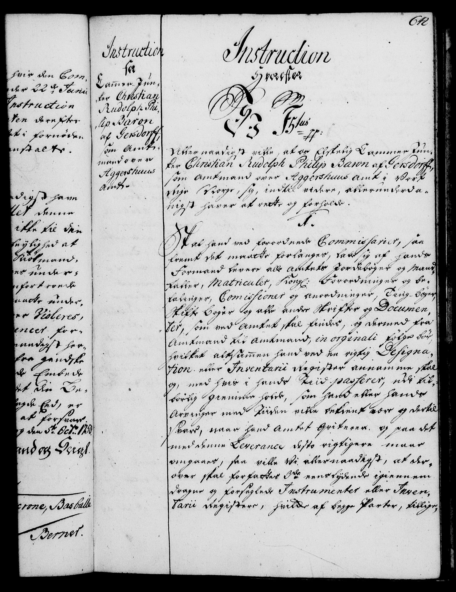 Rentekammeret, Kammerkanselliet, RA/EA-3111/G/Gg/Ggi/L0002: Norsk instruksjonsprotokoll med register (merket RK 53.35), 1729-1751, s. 642