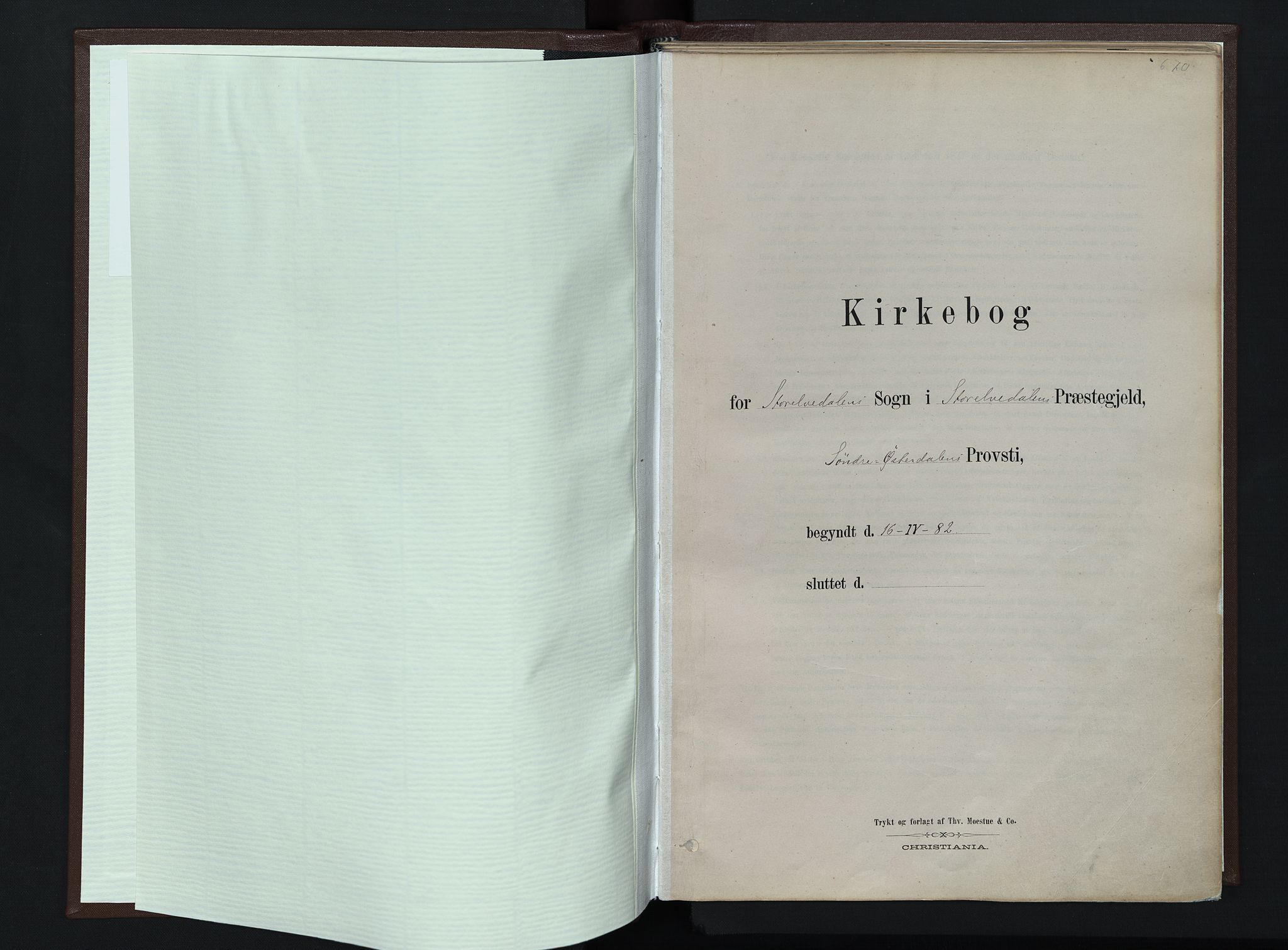 Stor-Elvdal prestekontor, SAH/PREST-052/H/Ha/Haa/L0003: Ministerialbok nr. 3, 1882-1901