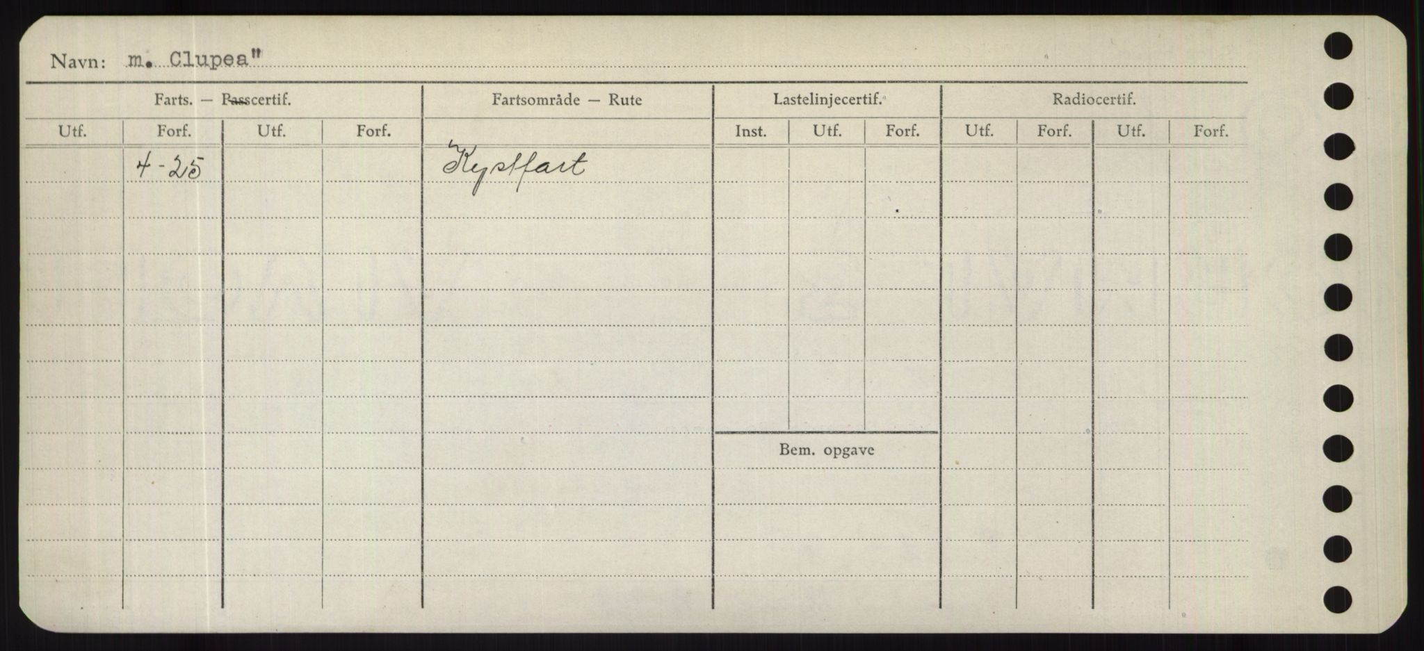 Sjøfartsdirektoratet med forløpere, Skipsmålingen, RA/S-1627/H/Hd/L0008: Fartøy, C-D, s. 76