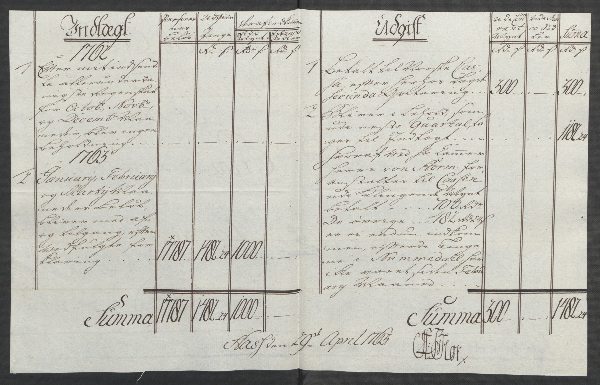 Rentekammeret inntil 1814, Reviderte regnskaper, Fogderegnskap, RA/EA-4092/R24/L1672: Ekstraskatten Numedal og Sandsvær, 1762-1767, s. 176