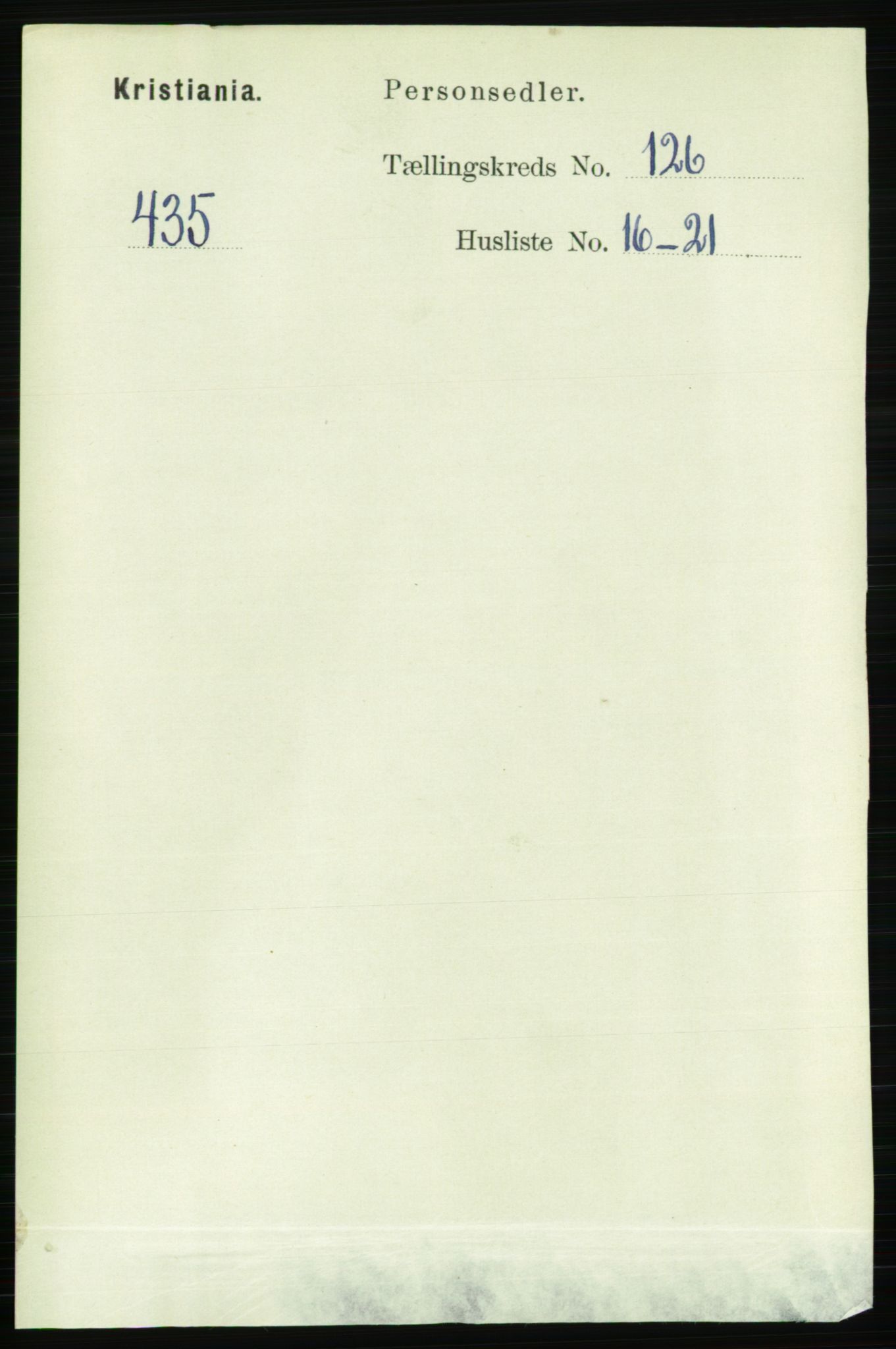 RA, Folketelling 1891 for 0301 Kristiania kjøpstad, 1891, s. 67643