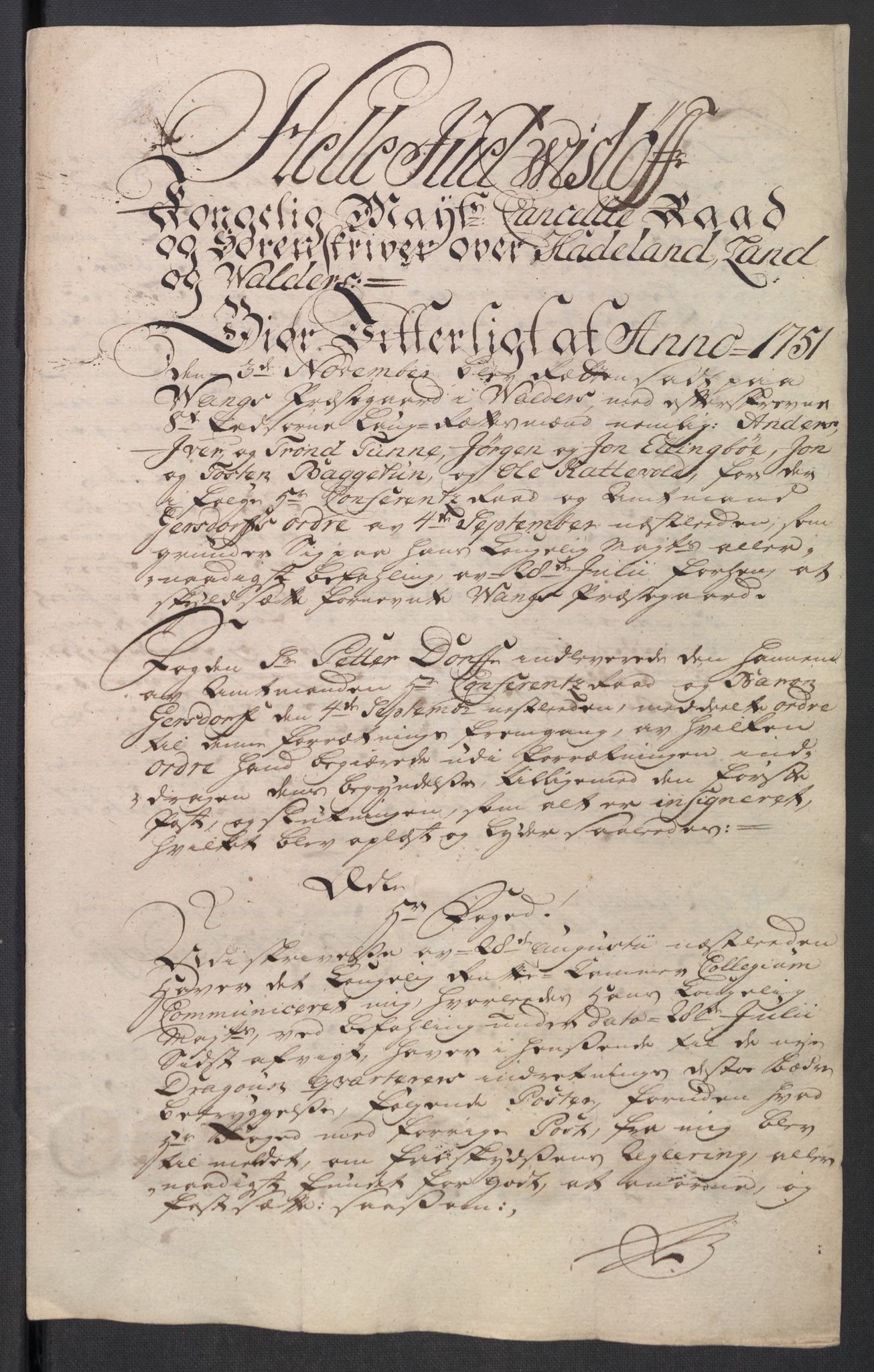 Rentekammeret inntil 1814, Reviderte regnskaper, Fogderegnskap, RA/EA-4092/R18/L1349: Fogderegnskap Hadeland, Toten og Valdres, 1752-1753, s. 47