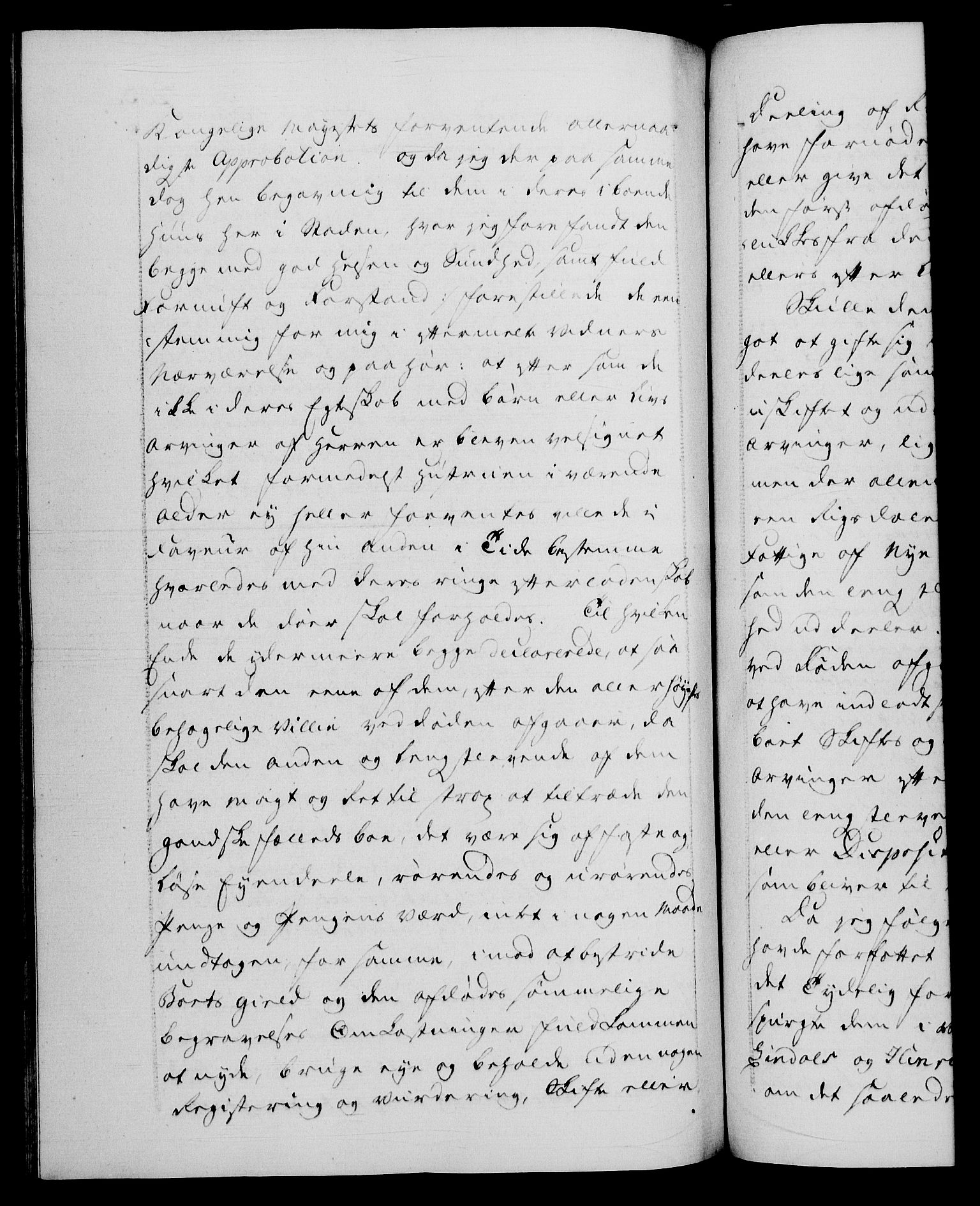 Danske Kanselli 1572-1799, RA/EA-3023/F/Fc/Fca/Fcaa/L0056: Norske registre, 1795-1796, s. 203b