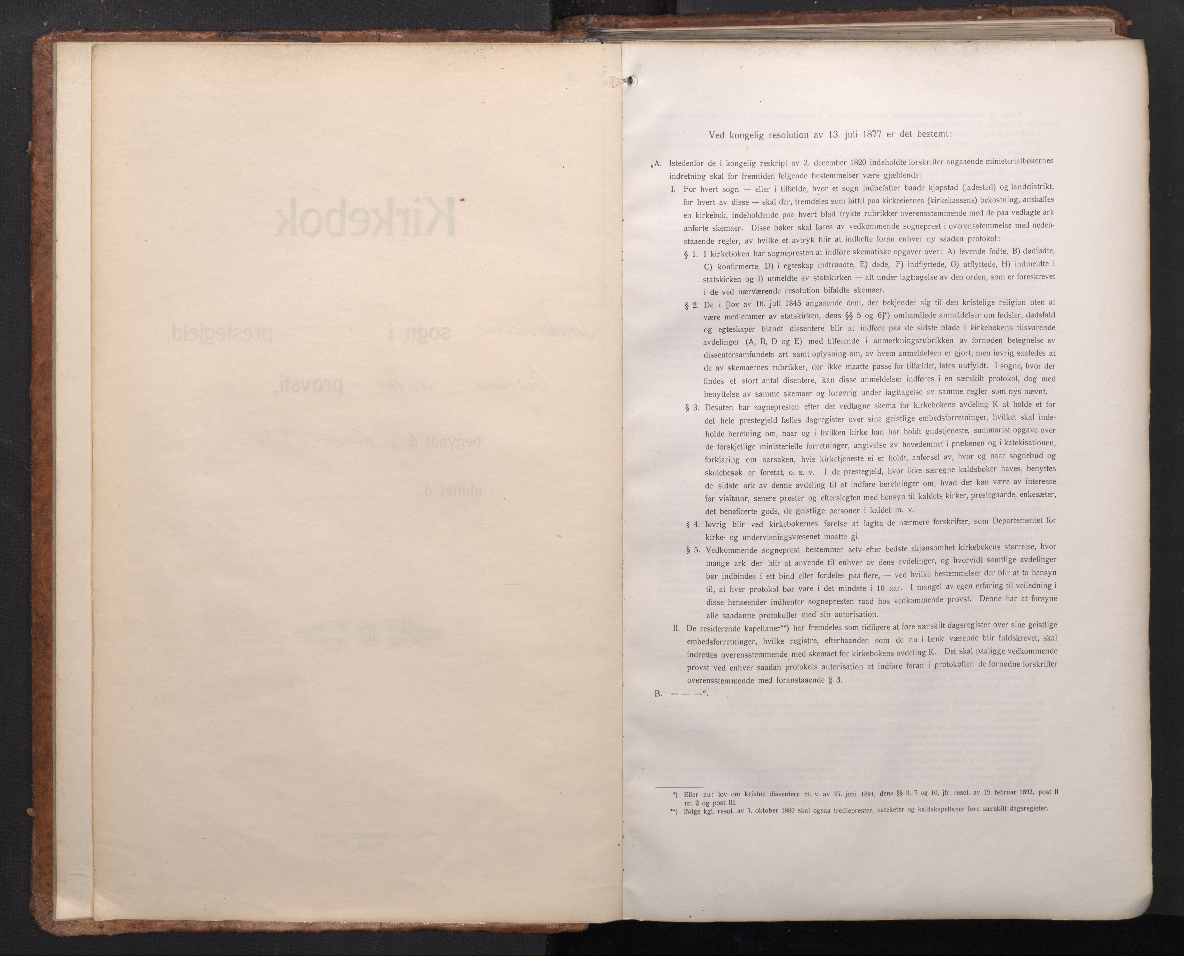 Domkirken sokneprestembete, SAB/A-74801/H/Haa: Ministerialbok nr. C 8, 1930-1957