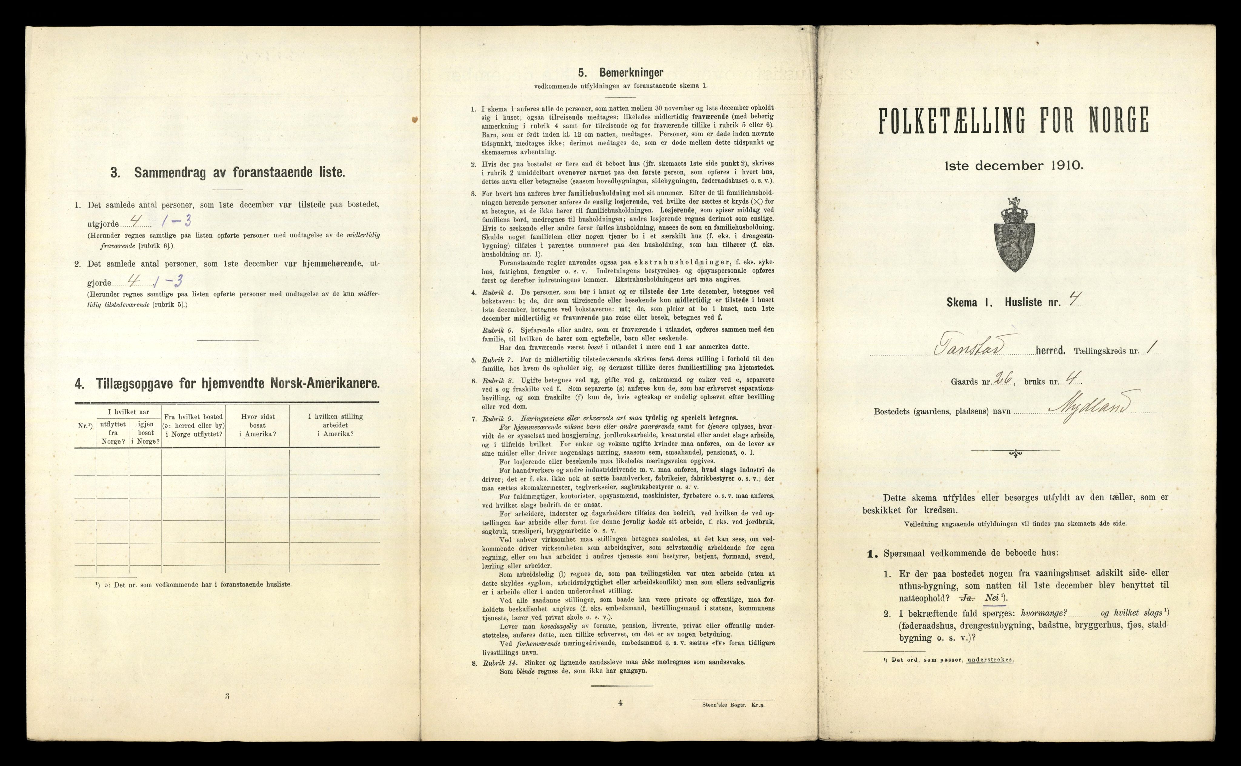 RA, Folketelling 1910 for 1046 Tonstad herred, 1910, s. 32
