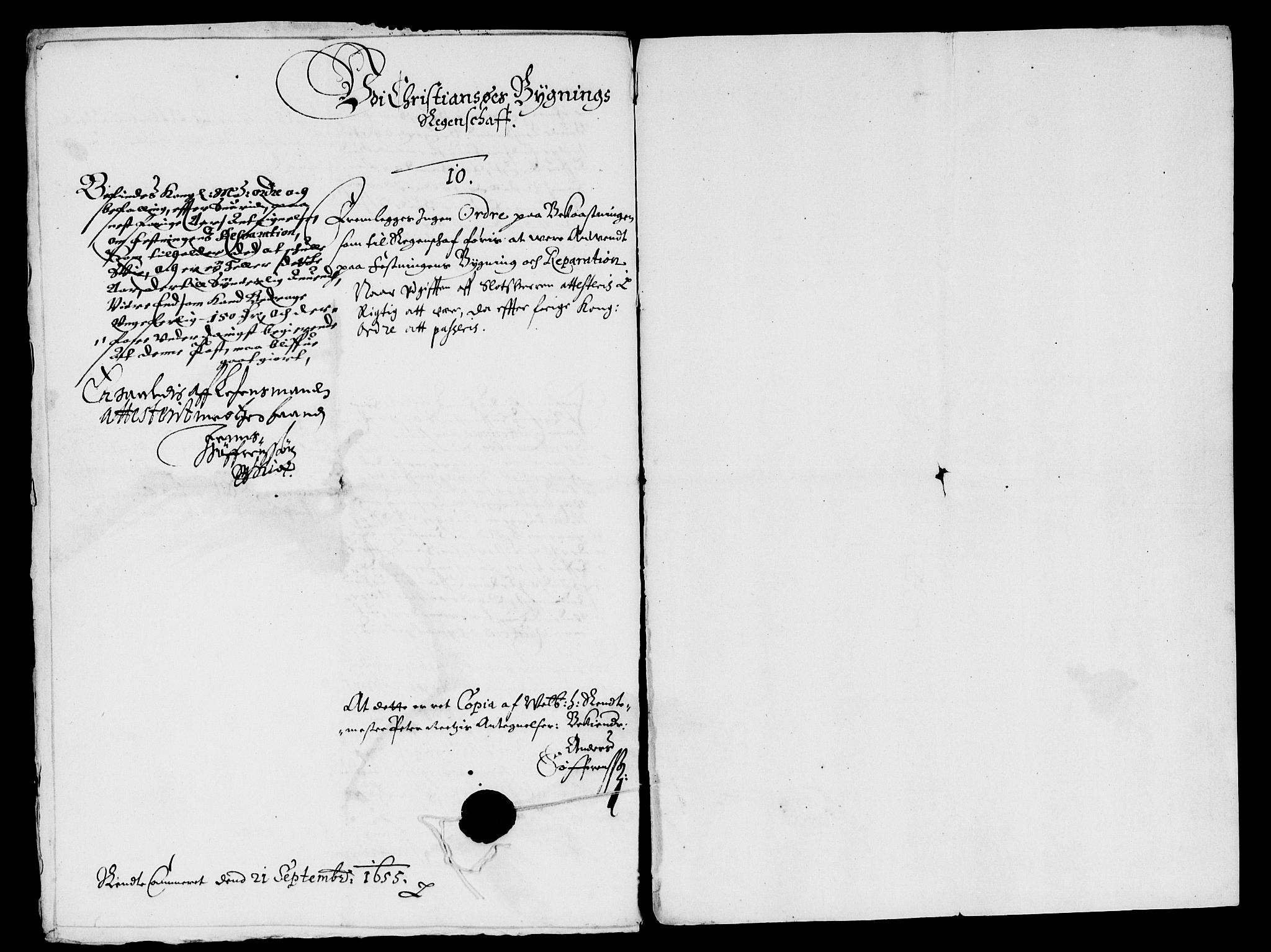 Rentekammeret inntil 1814, Reviderte regnskaper, Lensregnskaper, AV/RA-EA-5023/R/Rb/Rbq/L0043: Nedenes len. Mandals len. Råbyggelag., 1654-1656