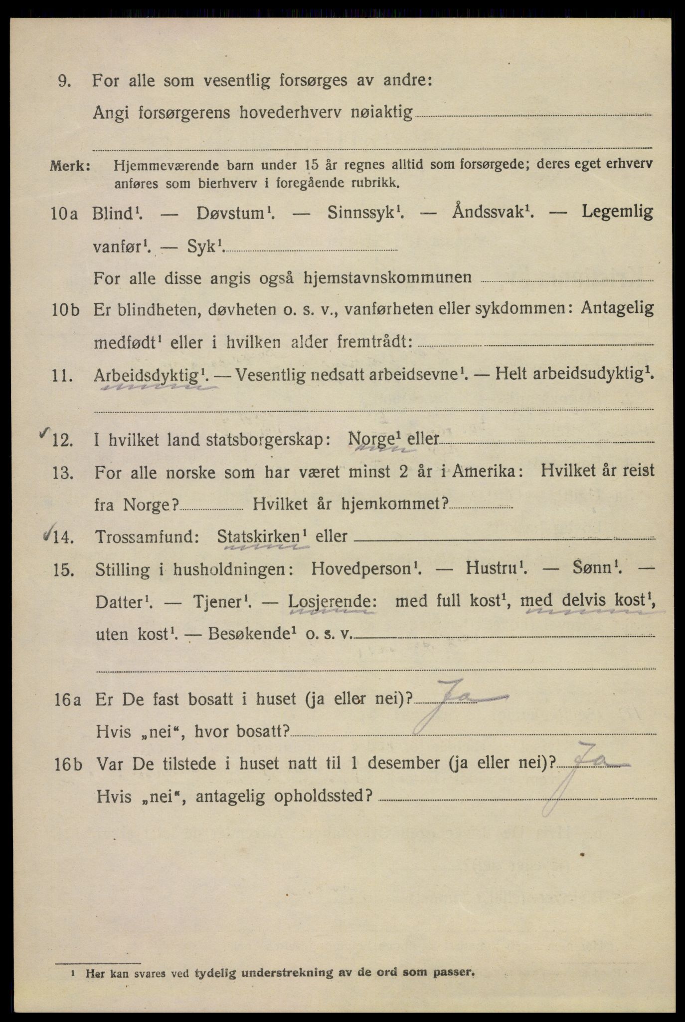 SAO, Folketelling 1920 for 0301 Kristiania kjøpstad, 1920, s. 332688