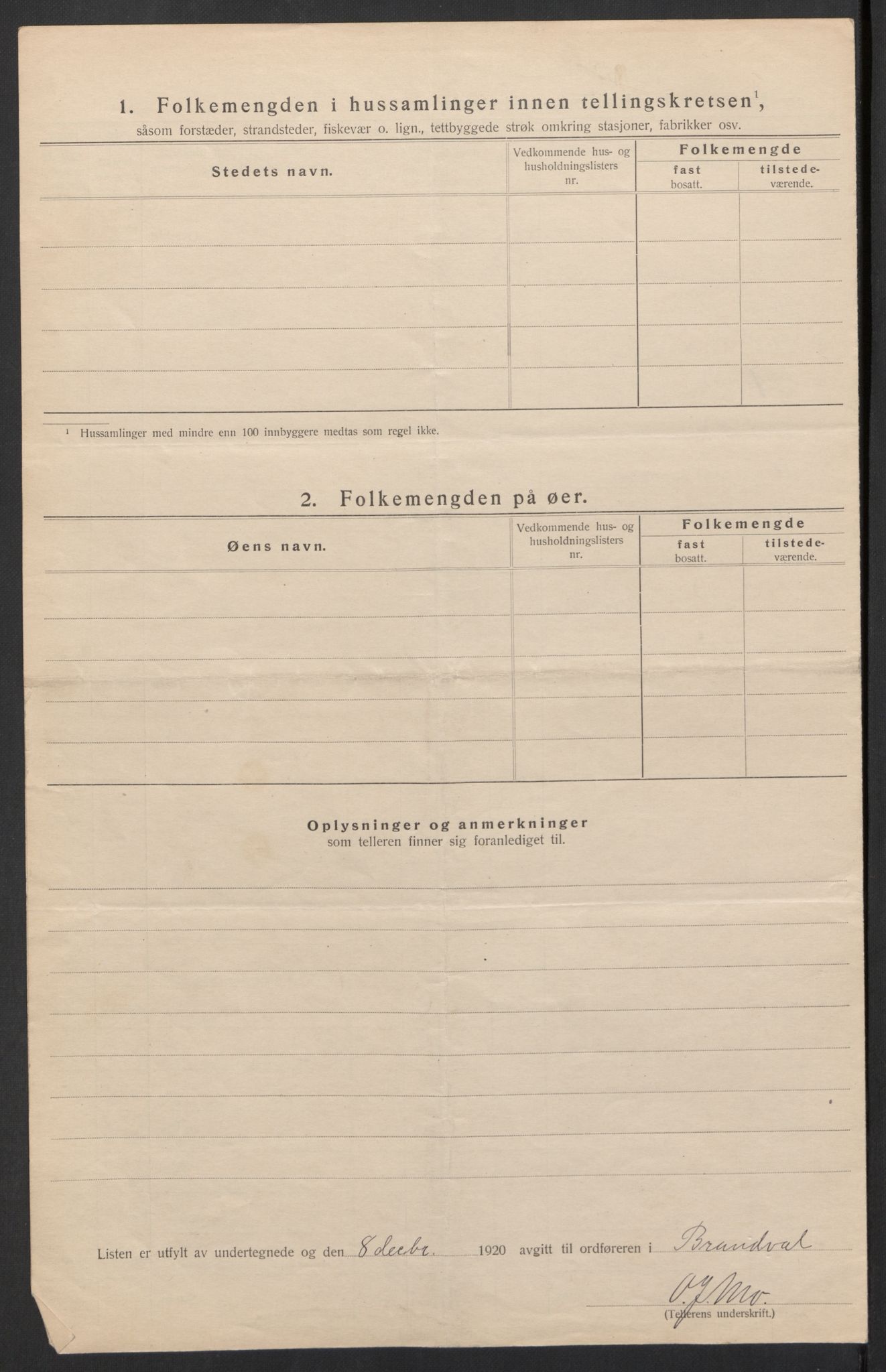 SAH, Folketelling 1920 for 0422 Brandval herred, 1920, s. 16