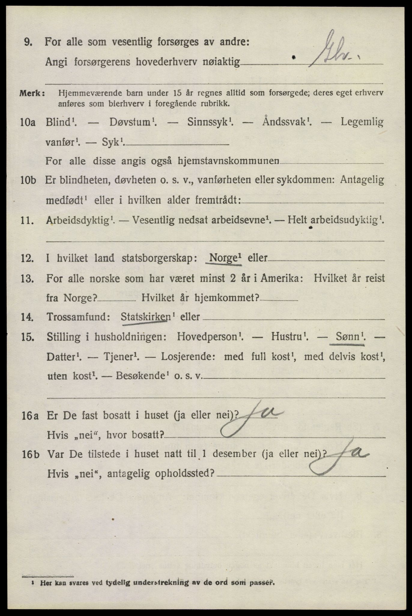 SAKO, Folketelling 1920 for 0726 Brunlanes herred, 1920, s. 9264