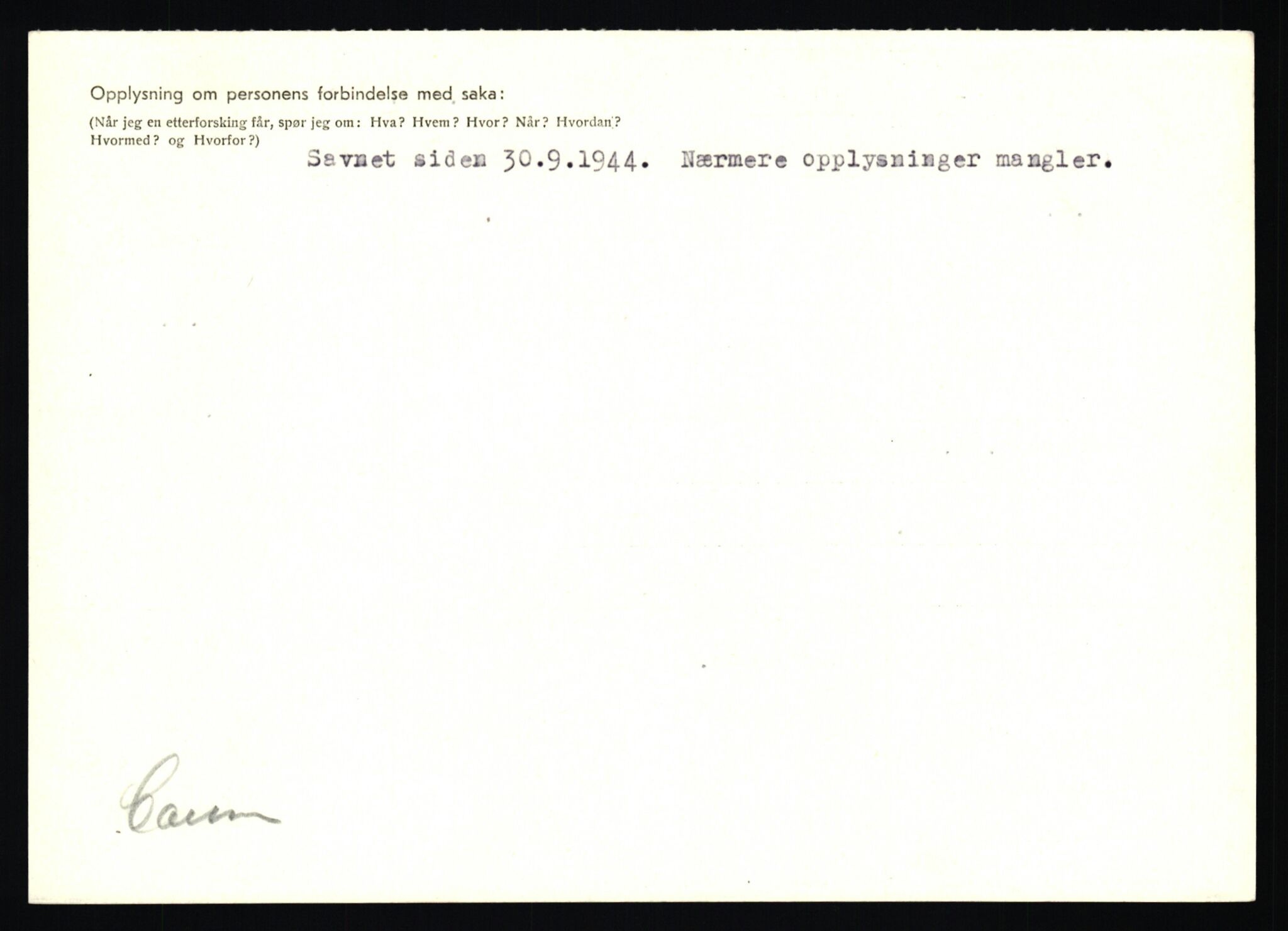 Statspolitiet - Hovedkontoret / Osloavdelingen, AV/RA-S-1329/C/Ca/L0011: Molberg - Nøstvold, 1943-1945, s. 1144