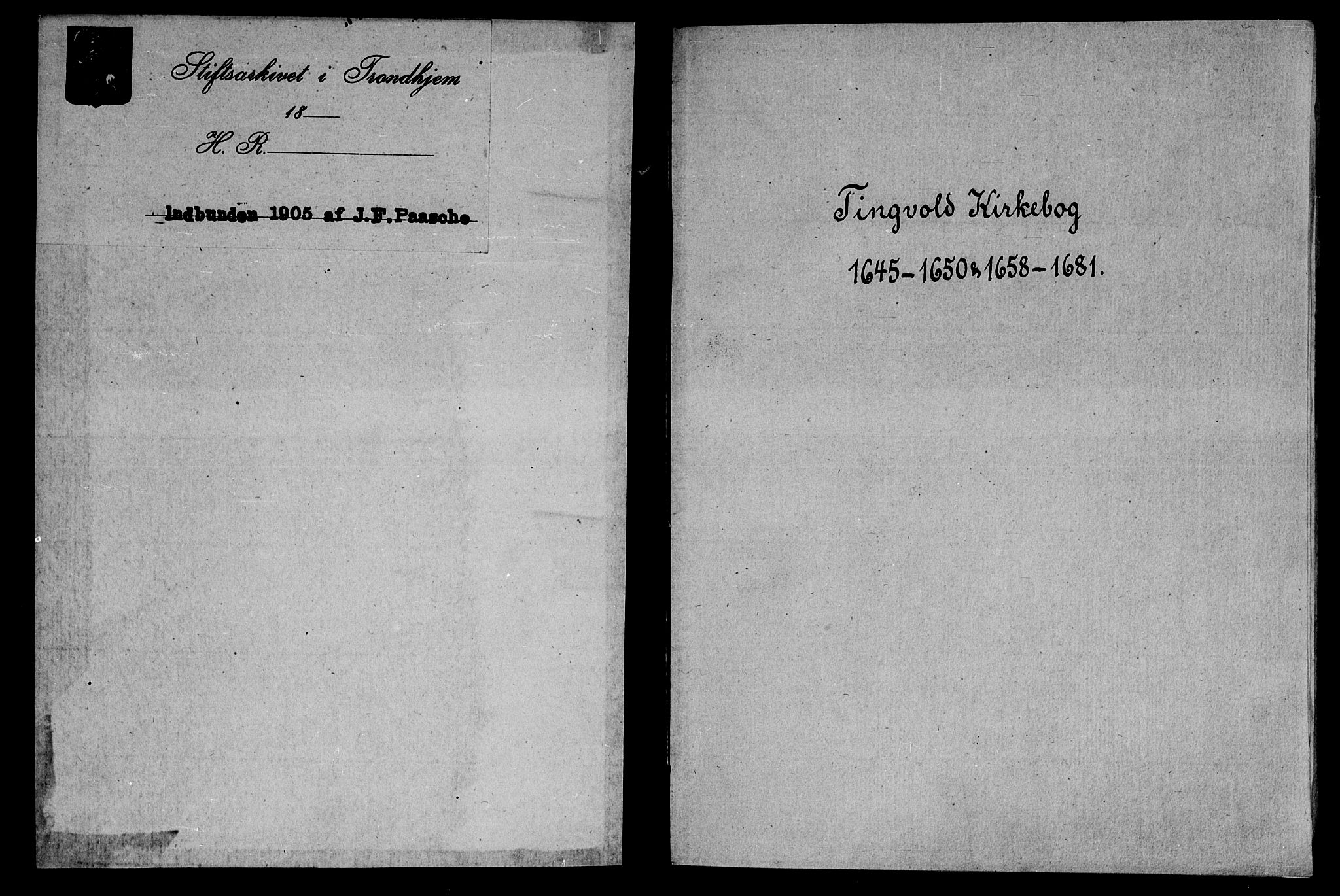 Ministerialprotokoller, klokkerbøker og fødselsregistre - Møre og Romsdal, AV/SAT-A-1454/586/L0975: Ministerialbok nr. 586A01, 1645-1681